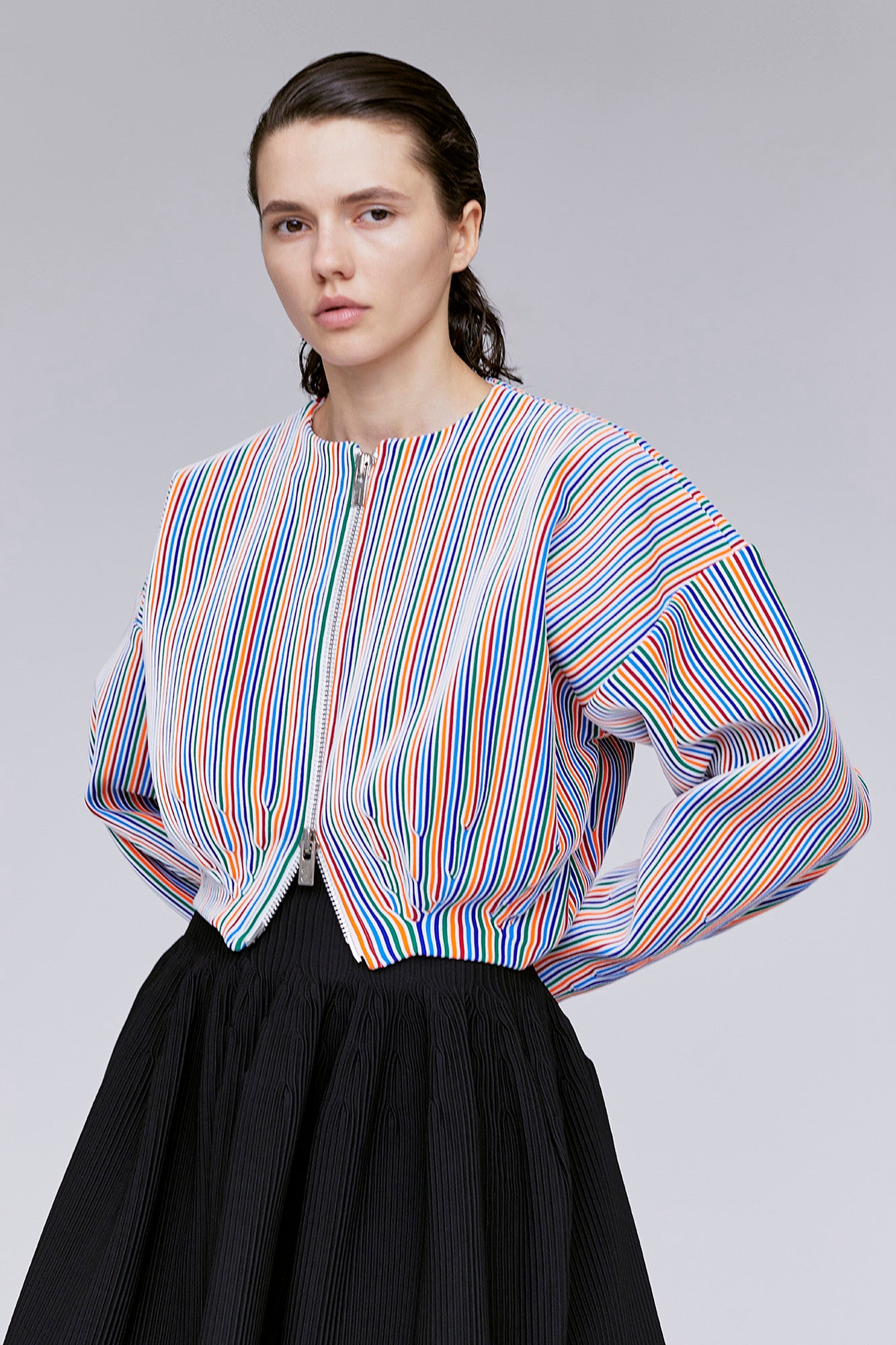 Model height: 176cm, wearing size: F