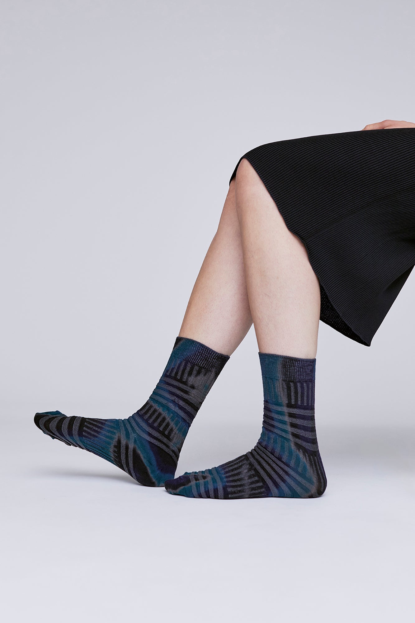 GARTER RIB CHUSEN SOCKS