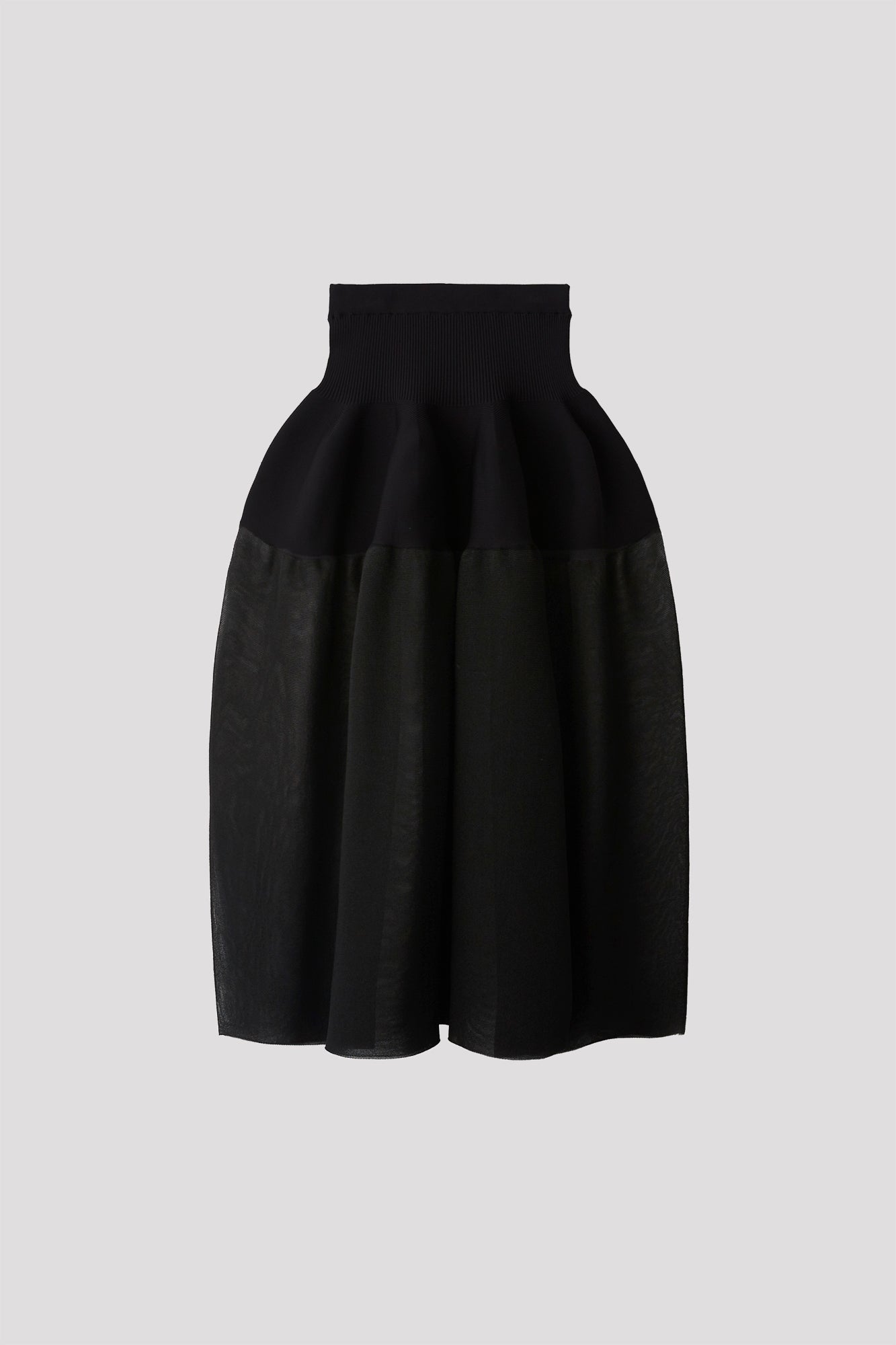 CFCL POTTERY LUCENT SKIRT 1カラーブラック