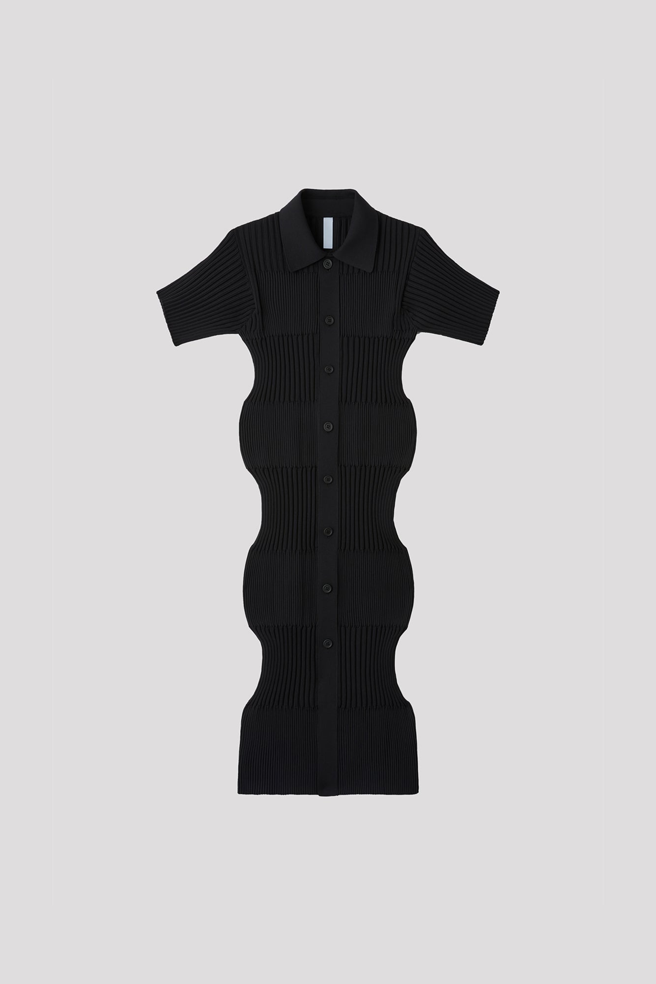 FLUTED SHORT SLEEVE SHIRT DRESS – CFCL Official Online Store