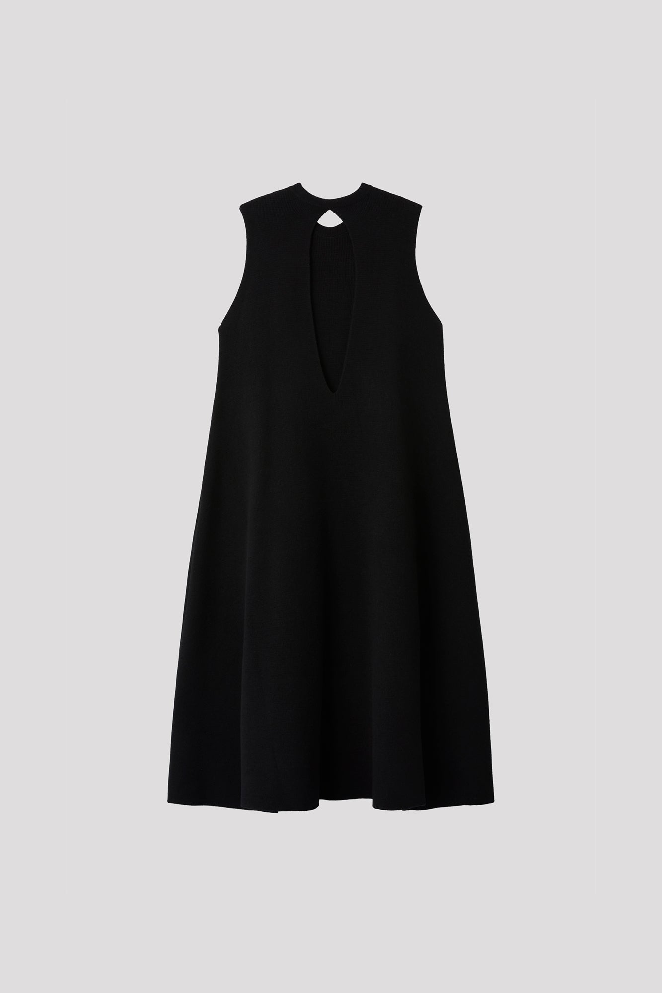 WOOL MILAN SLEEVELESS DRESS