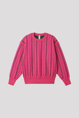 MAGENTA PINK-PINE GREEN / 1
