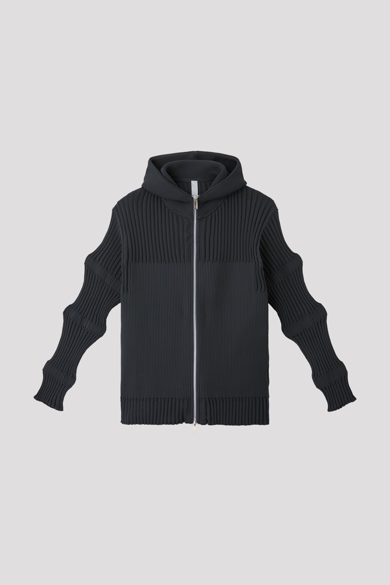 FLUTED HOODIE JACKET