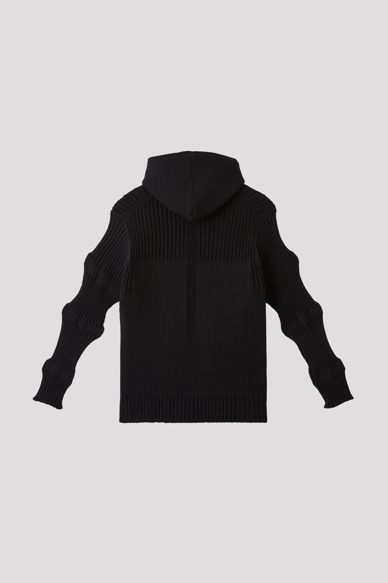 FLUTED HOODIE JACKET