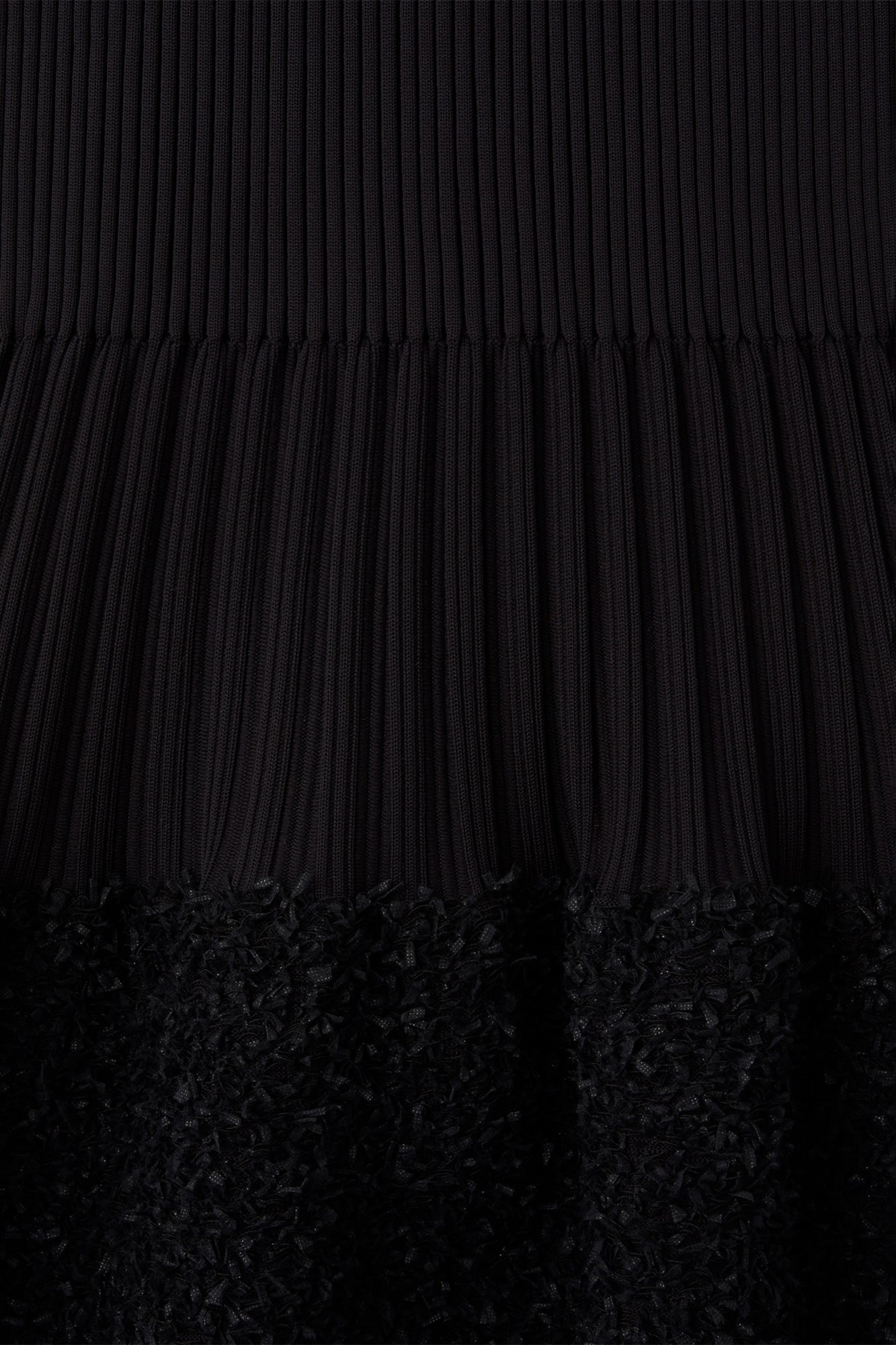FLUTED REEF SLEEVELESS MERMAID DRESS
