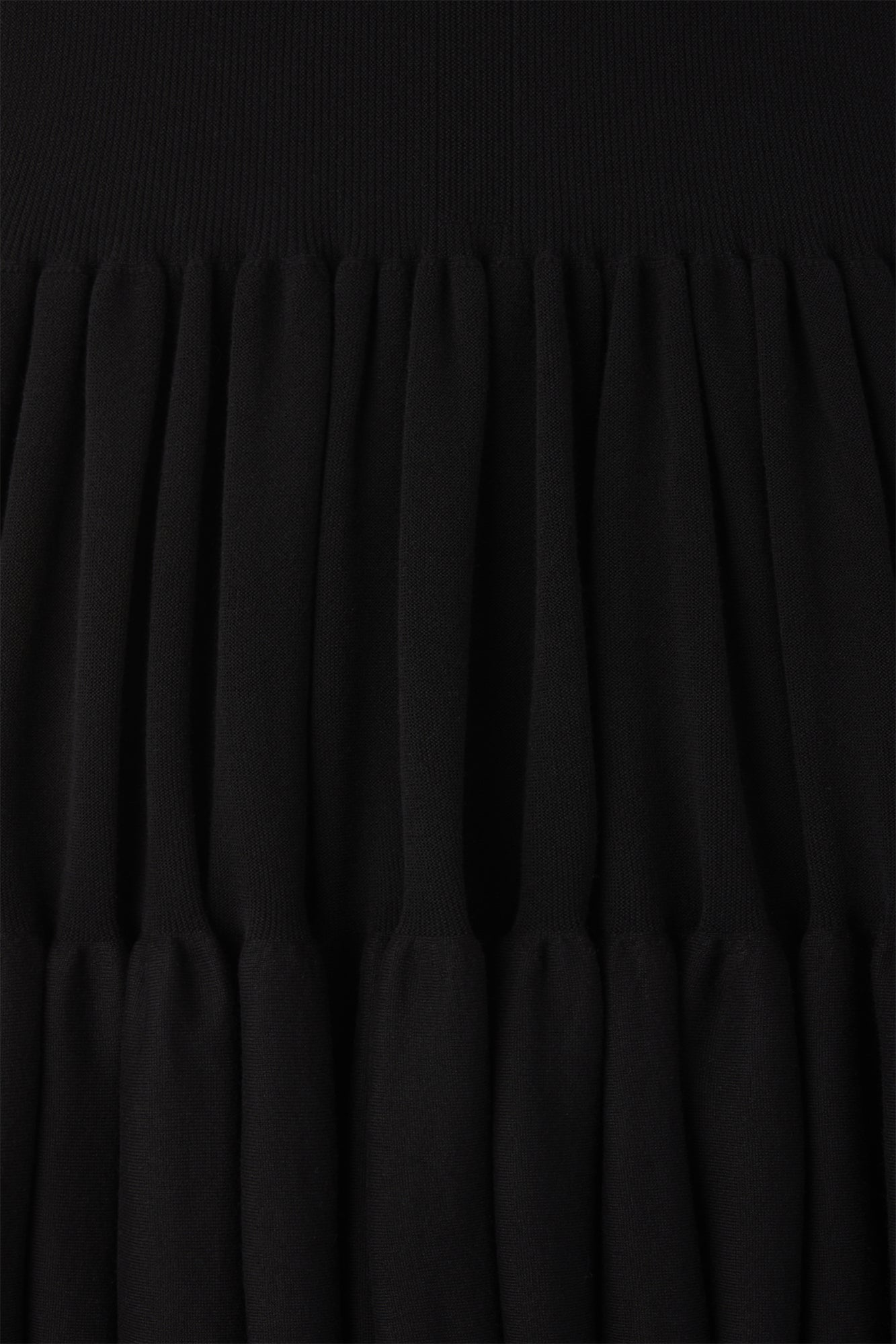 CASHMERE SILK CASCADES SKIRT