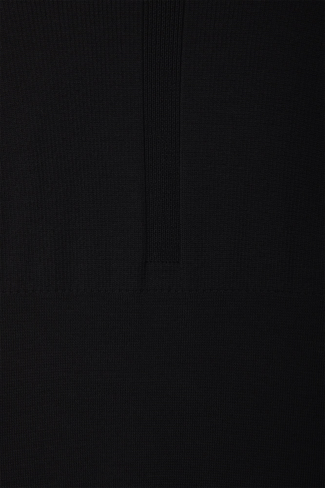 WOOL RIB HIGHNECK TOP