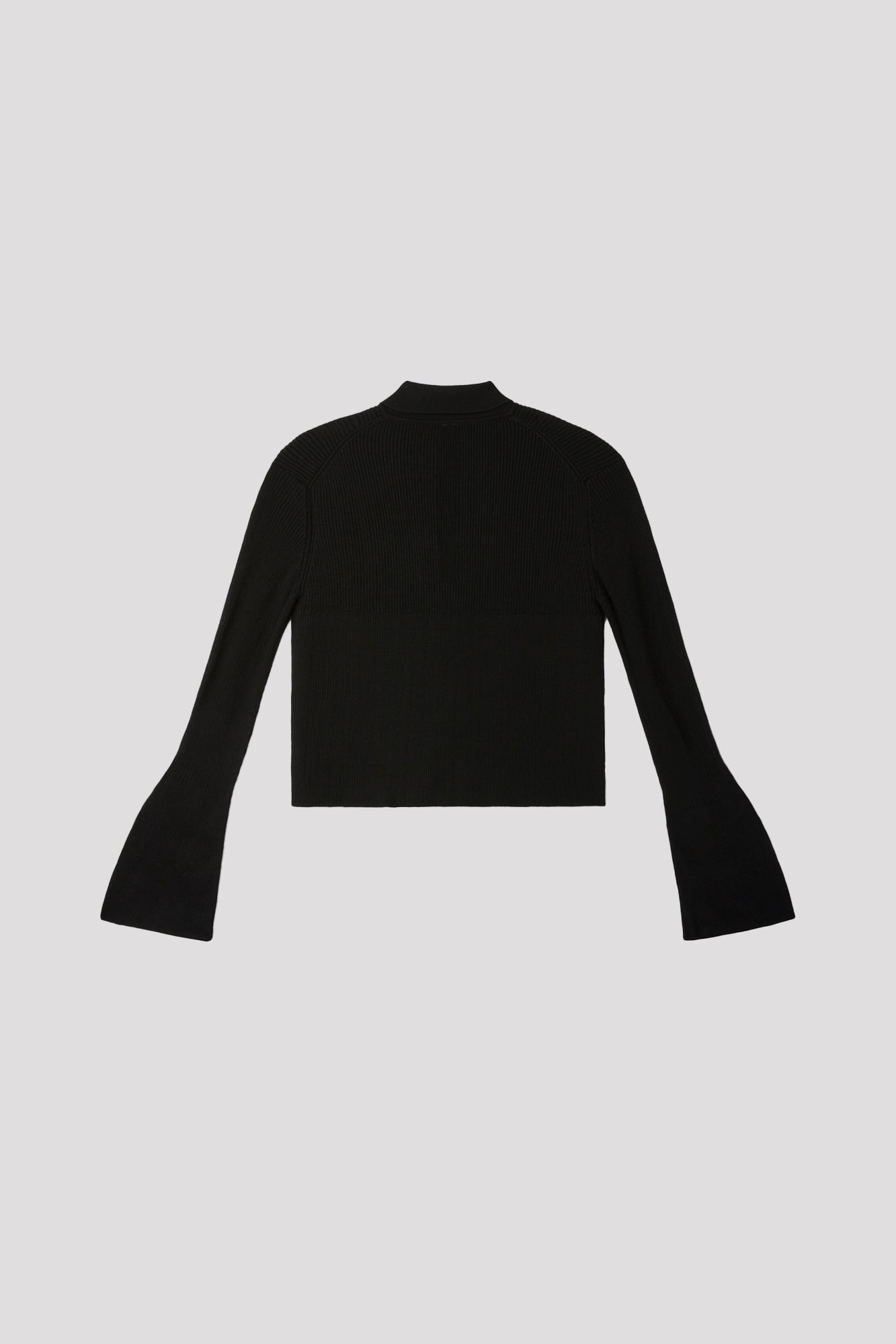 SILK CROPPED SHIRT CARDIGAN