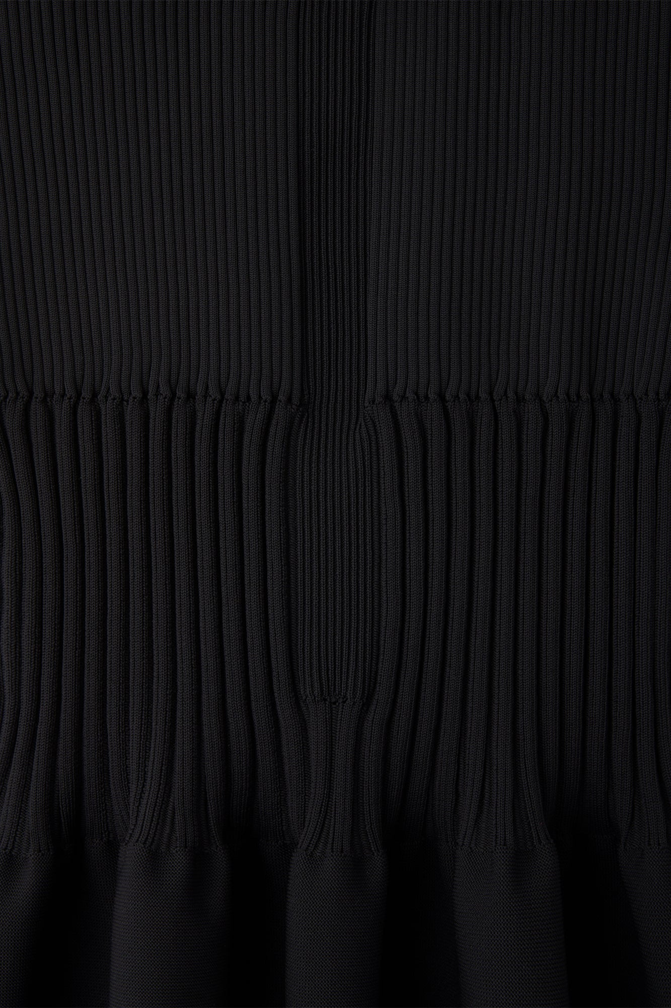 FLUTED MERMAID MIDI SKIRT