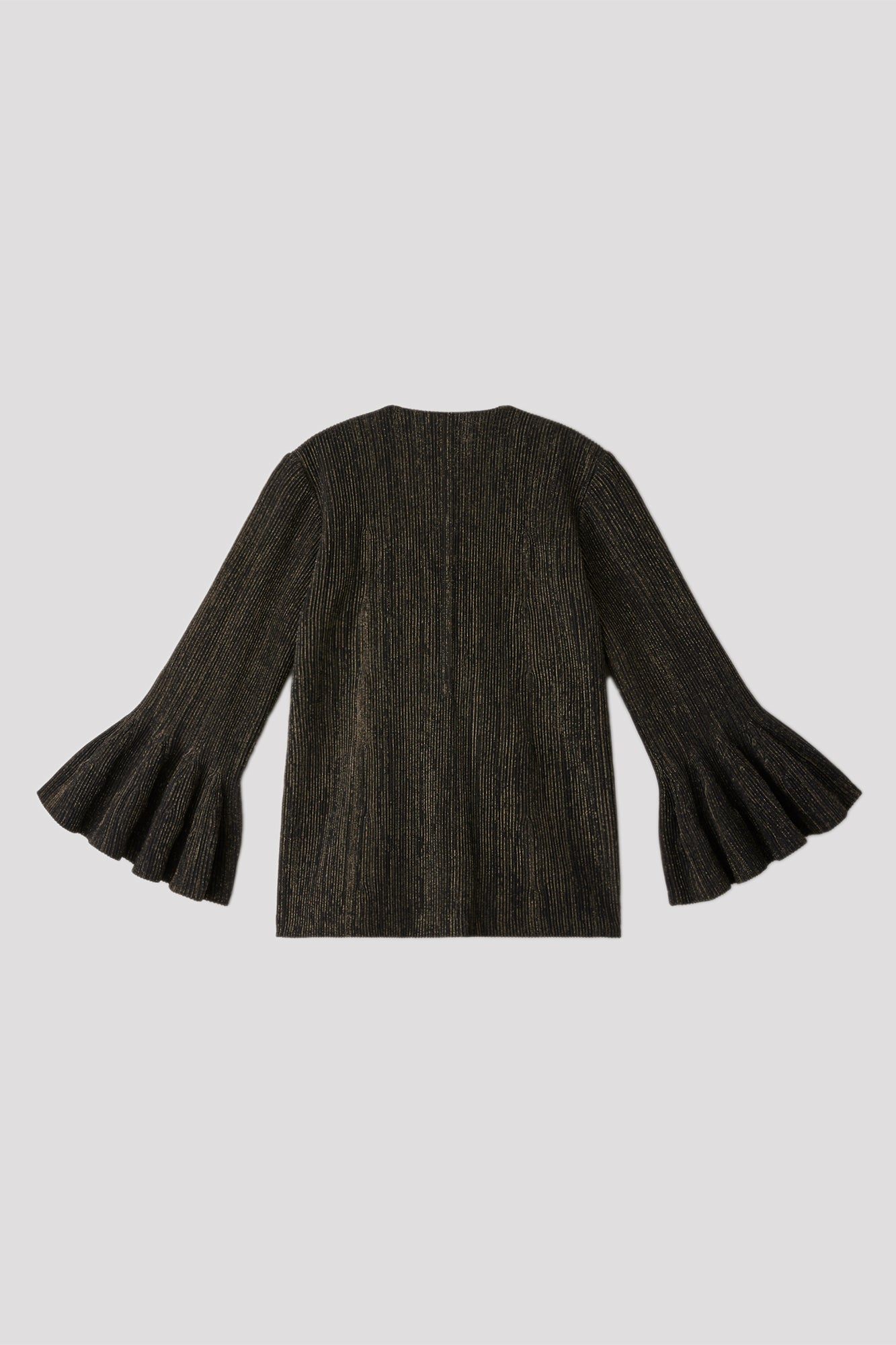 HYPHA GLITTER BELL SLEEVE COAT