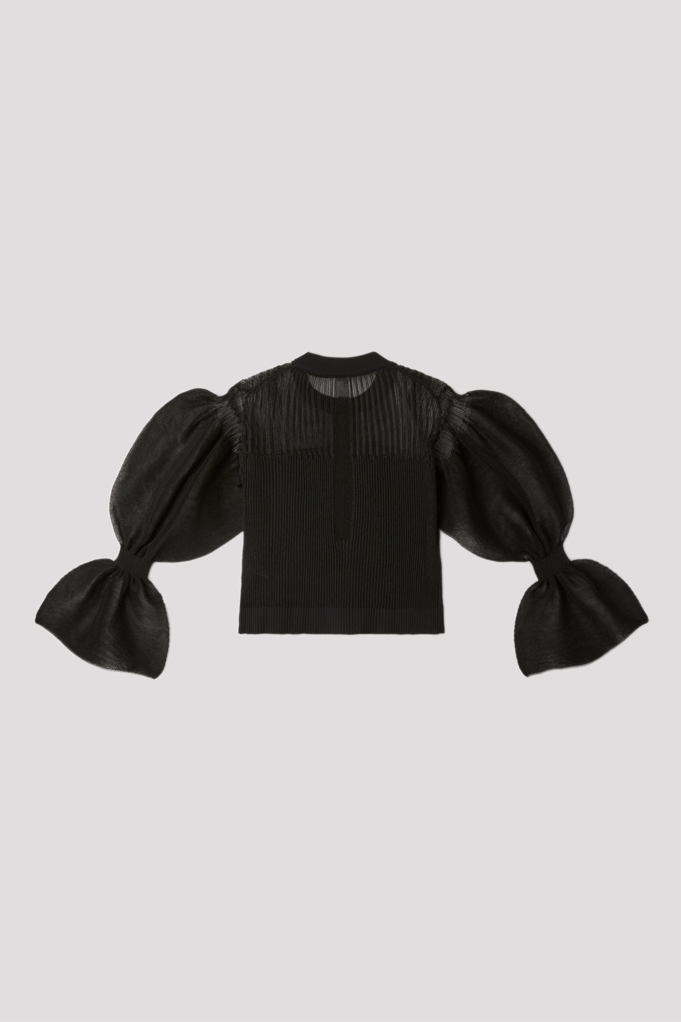 FLUTED LUCENT MARIE SLEEVE CARDIGAN