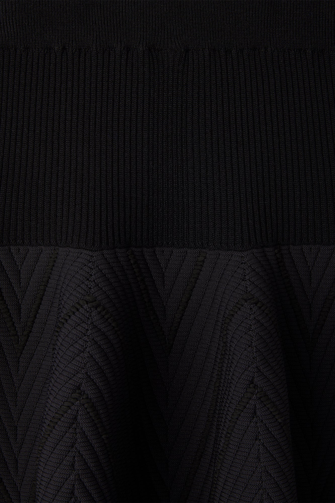 POTTERY HERRINGBONE MINI SKIRT
