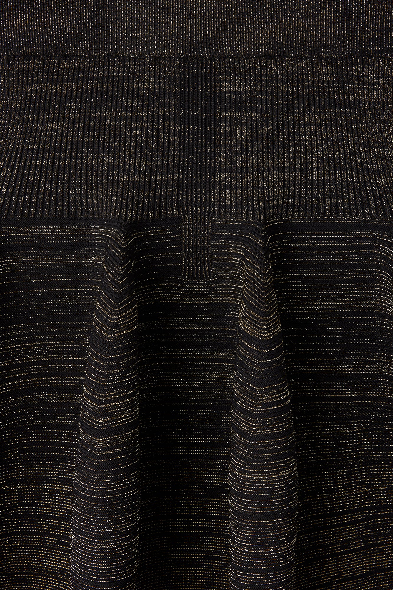 POTTERY GLITTER ROUNDED HEM SKIRT