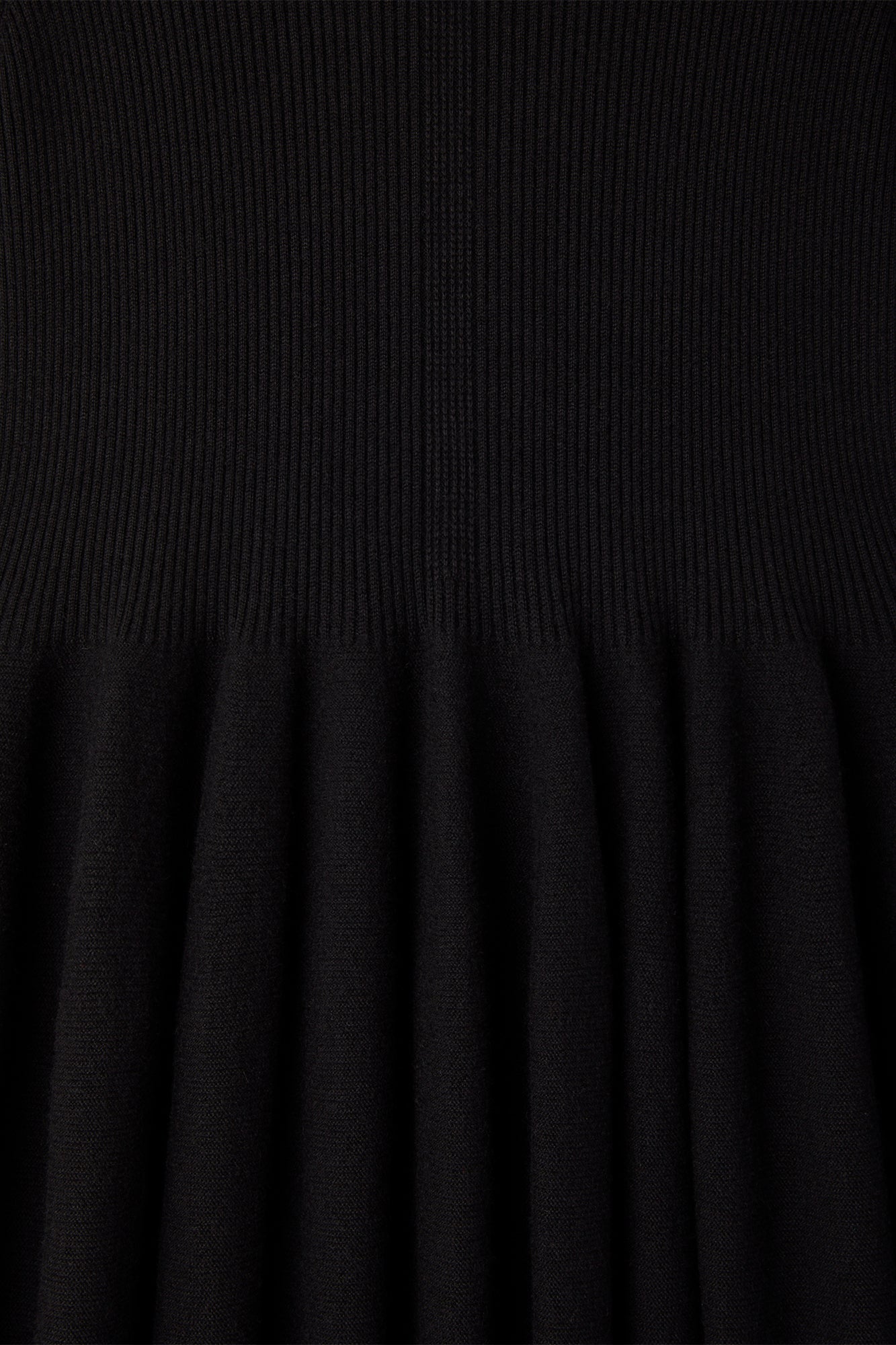 SILK CASHMERE RIVULET LONG SLEEVE DRESS