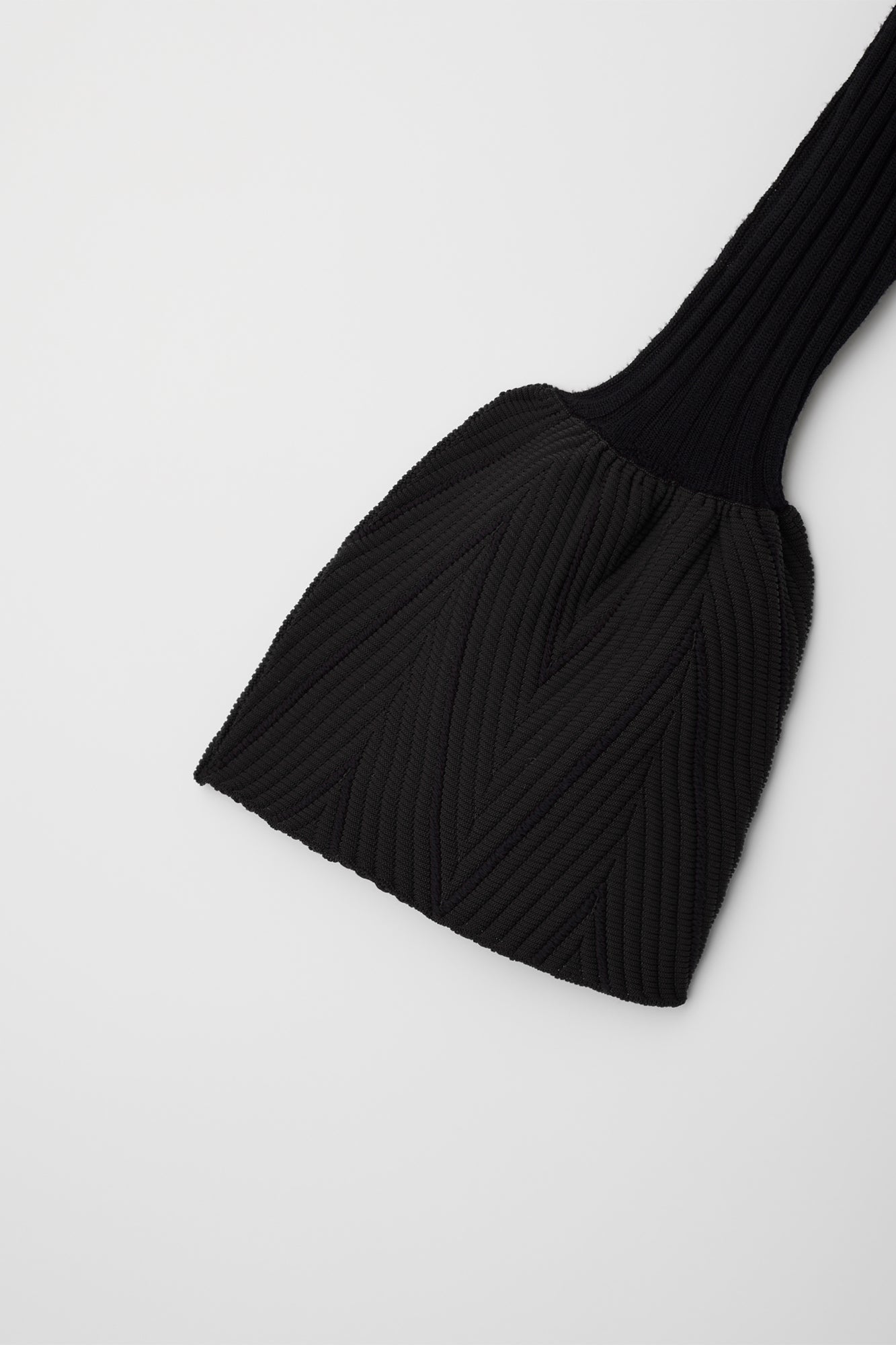 POTTERY HERRINGBONE LONG BELL SLEEVE TOP