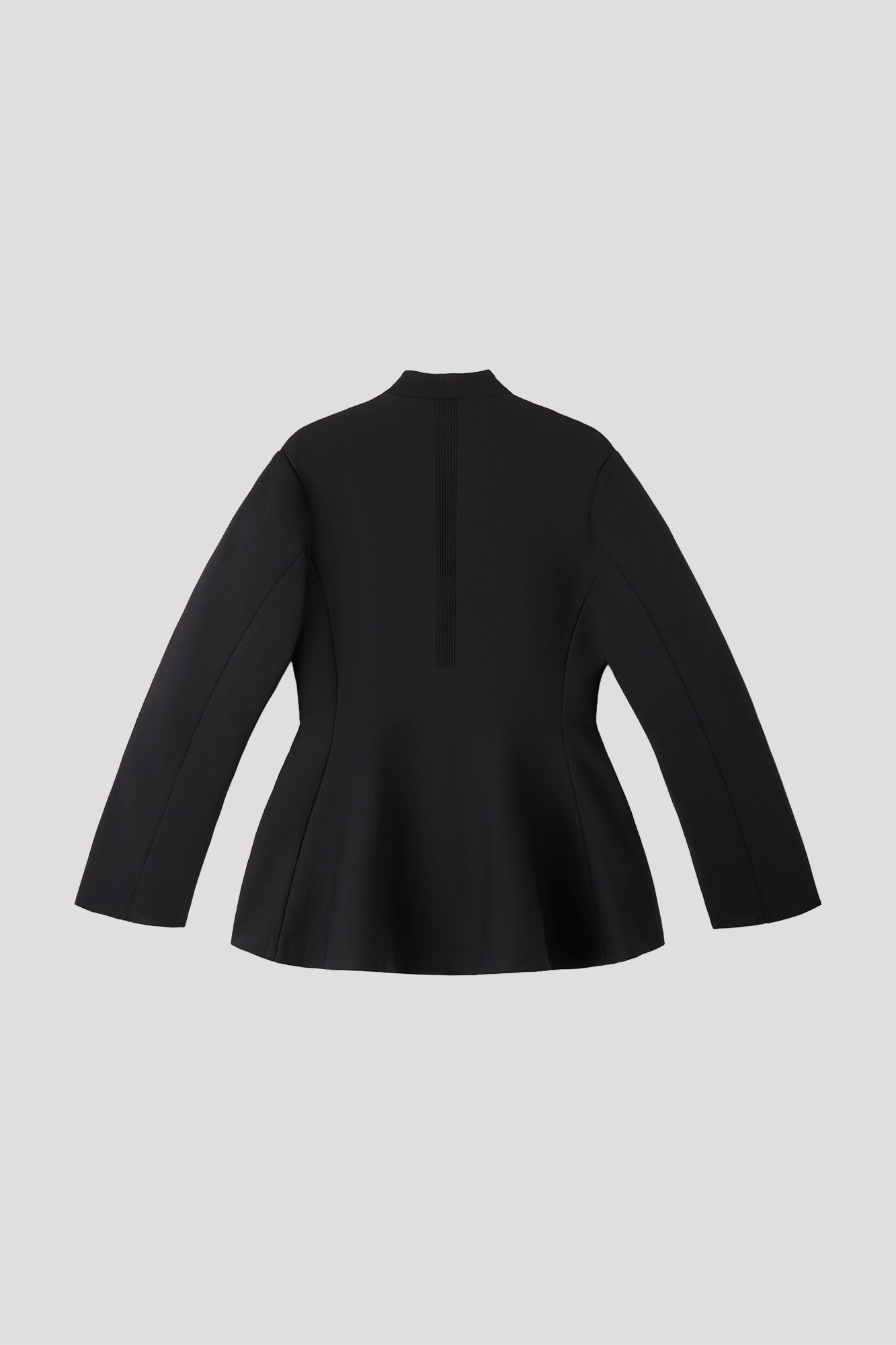 MILAN COLLARLESS FLARE JACKET