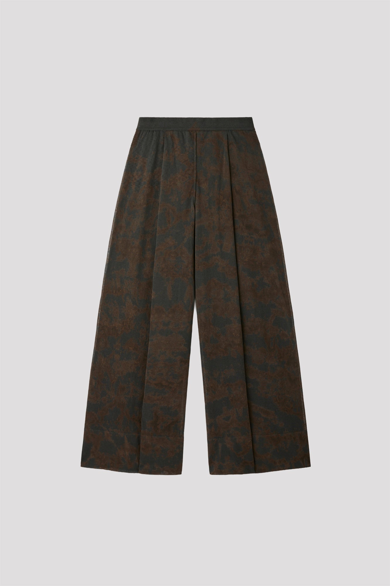 DYEING TC LUCENT SEMI WIDE PANTS