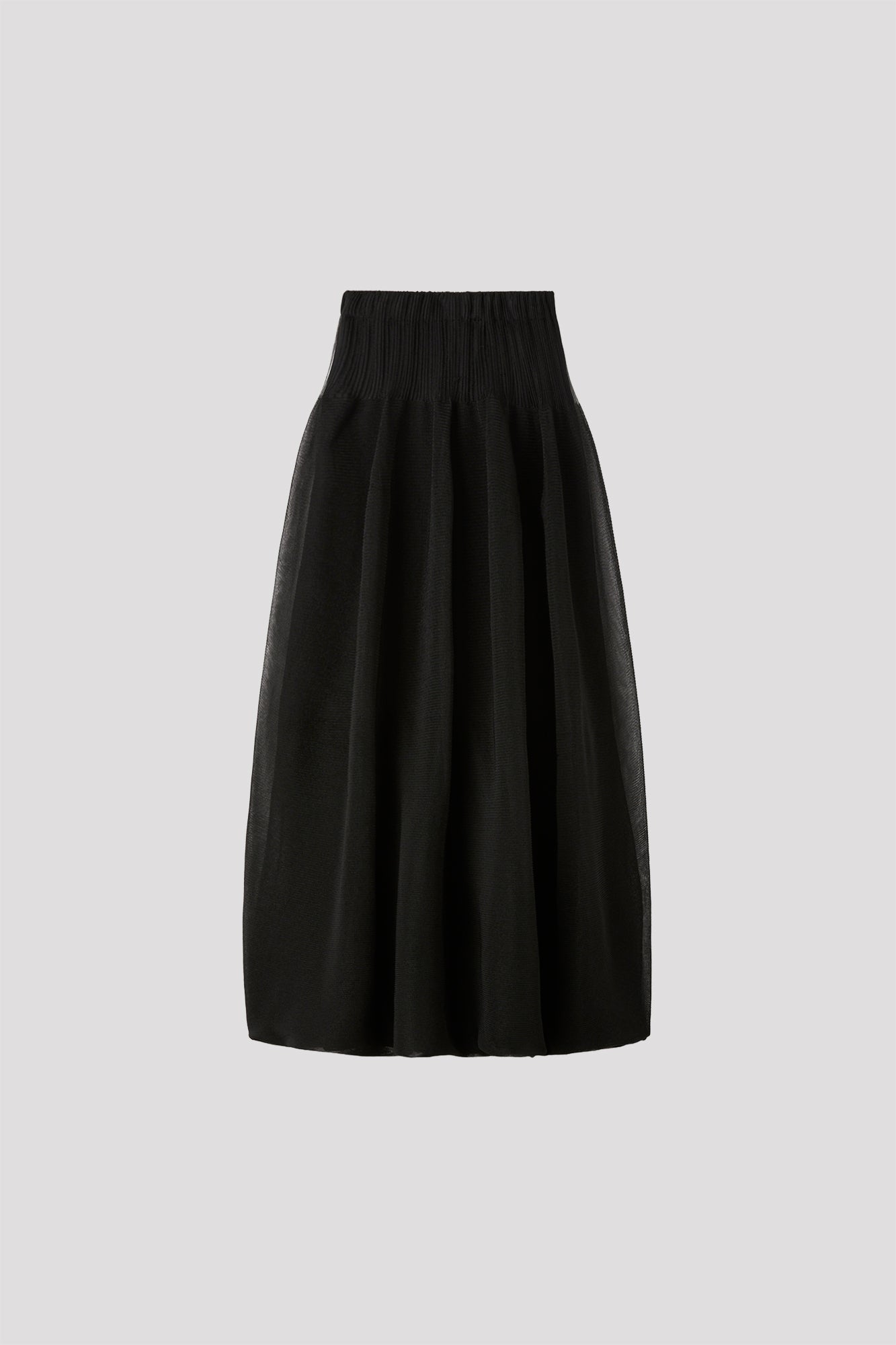 OVERWRAPPED POTTERY SKIRT