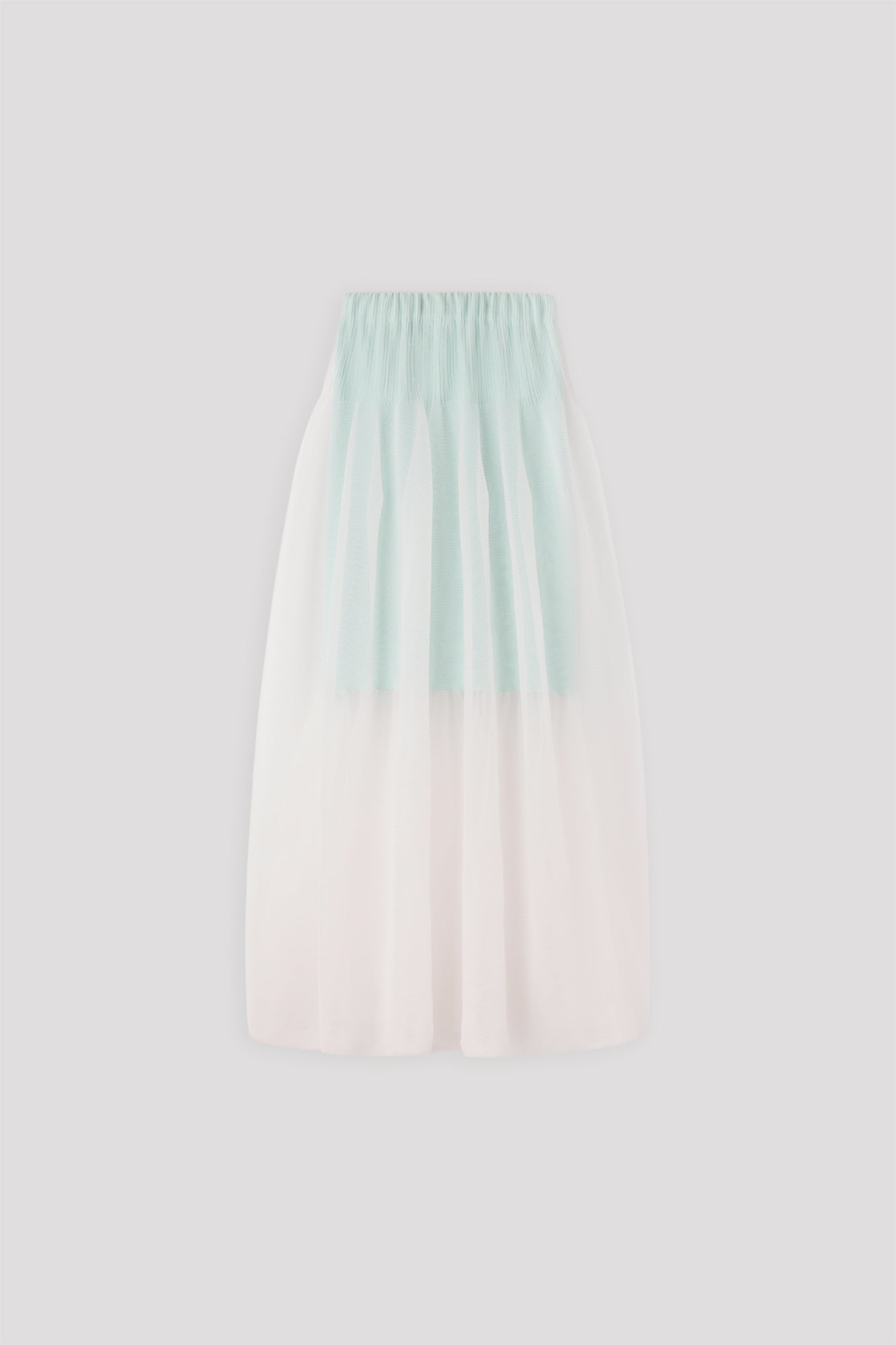 OVERWRAPPED POTTERY SKIRT