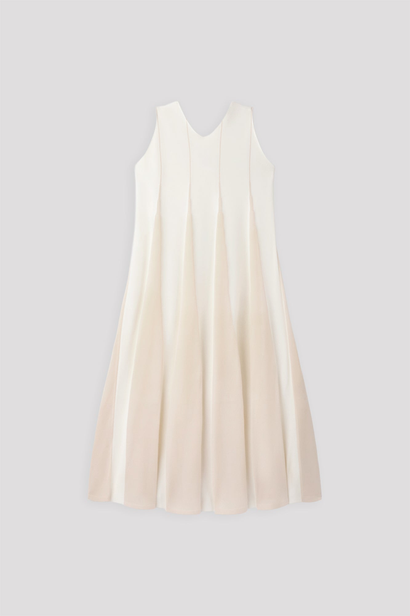 BAMBOO CONIC SLEEVELESS DRESS