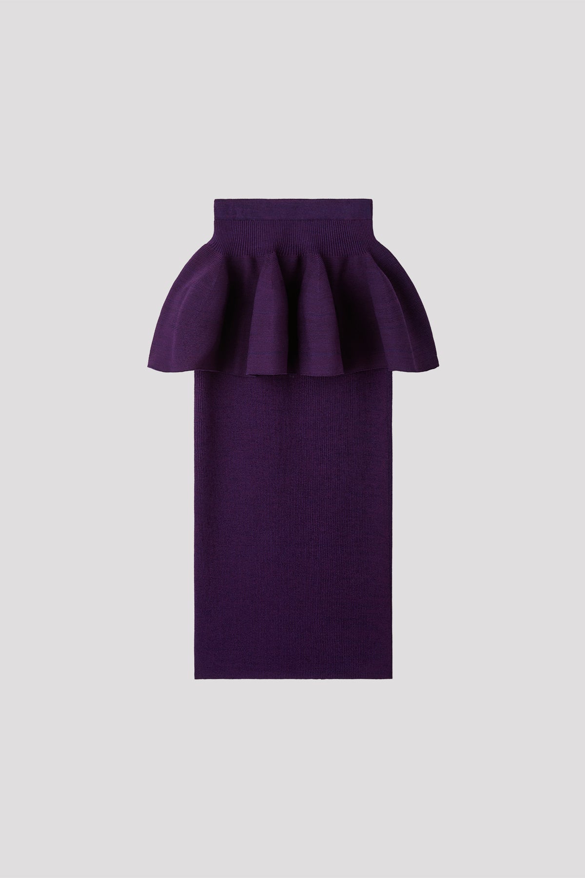 POTTERY VELVET LAYERED SKIRT