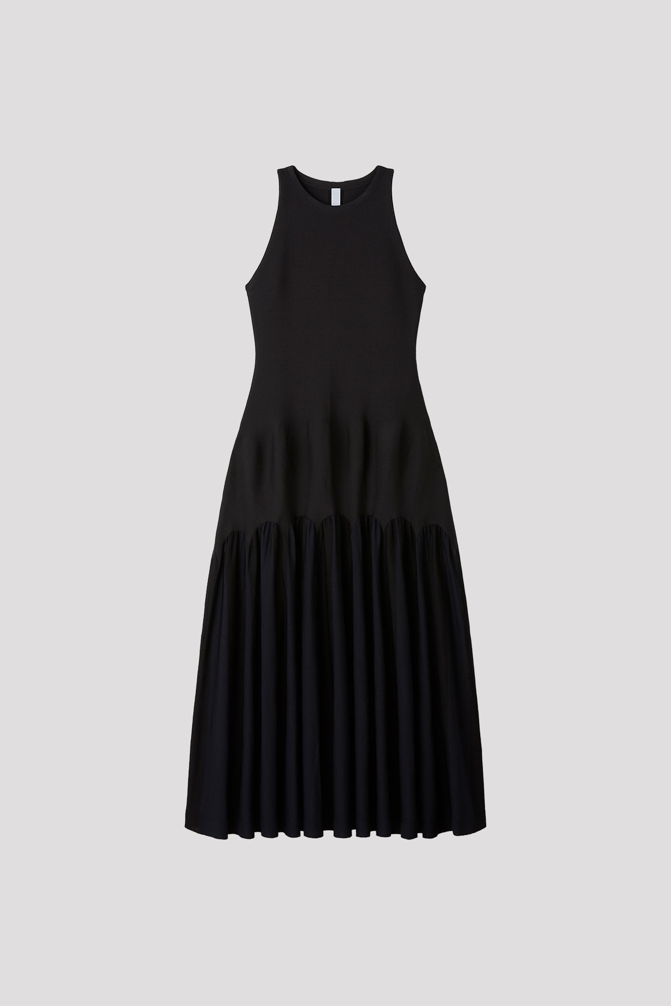 ARCHED SLEEVELESS DRESS