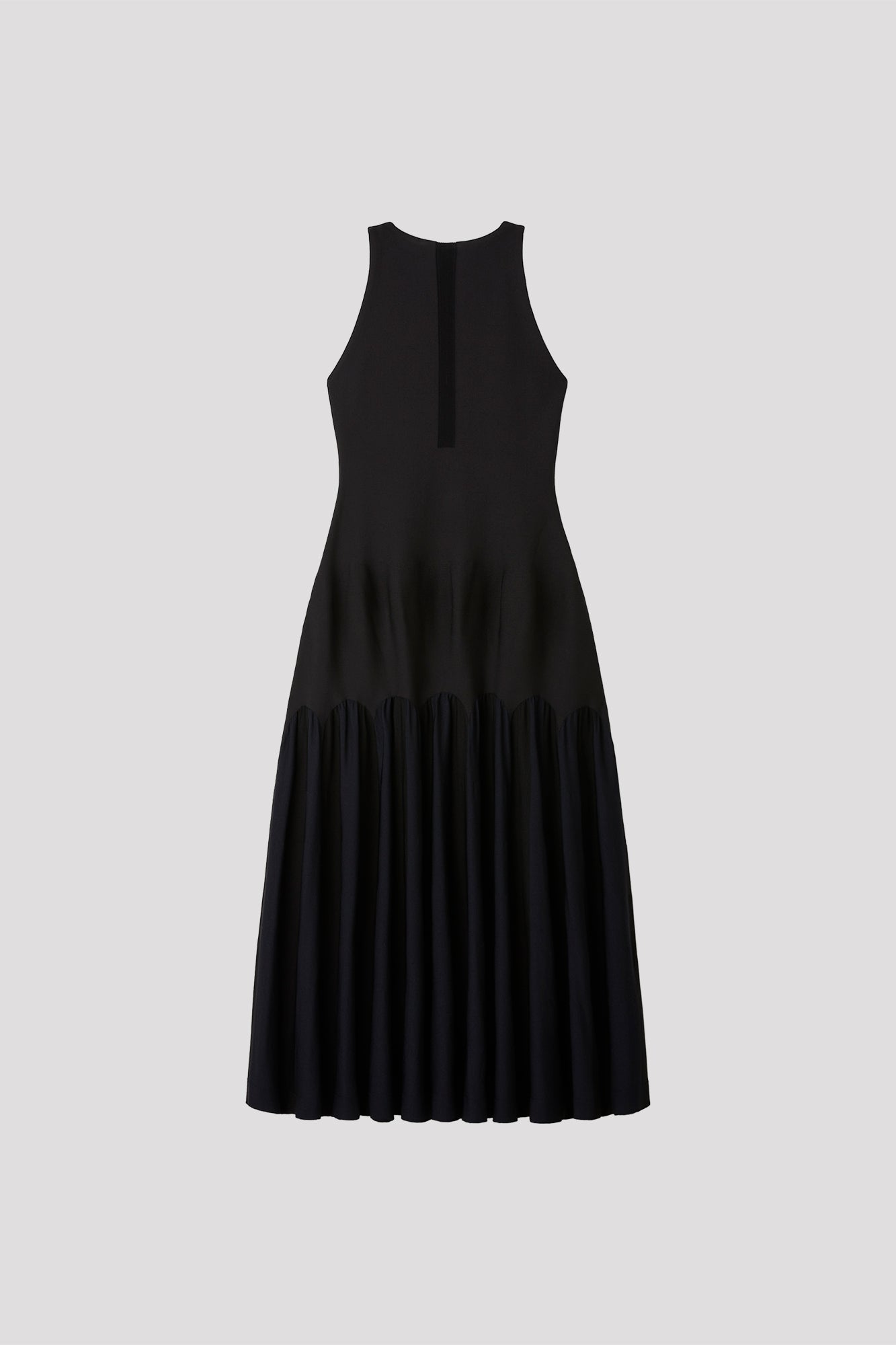 ARCHED SLEEVELESS DRESS