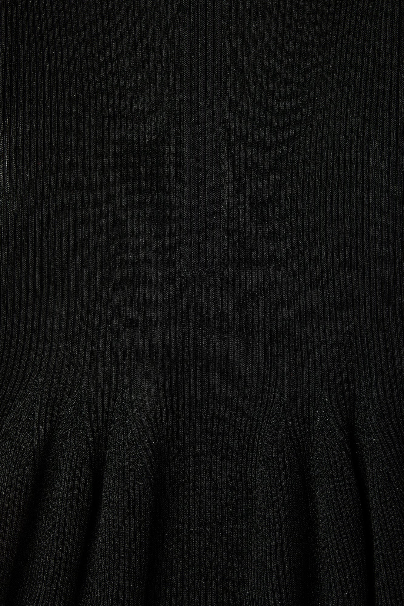 HYPHA LUCENT GLITTER LONG SLEEVE POLO SHIRT