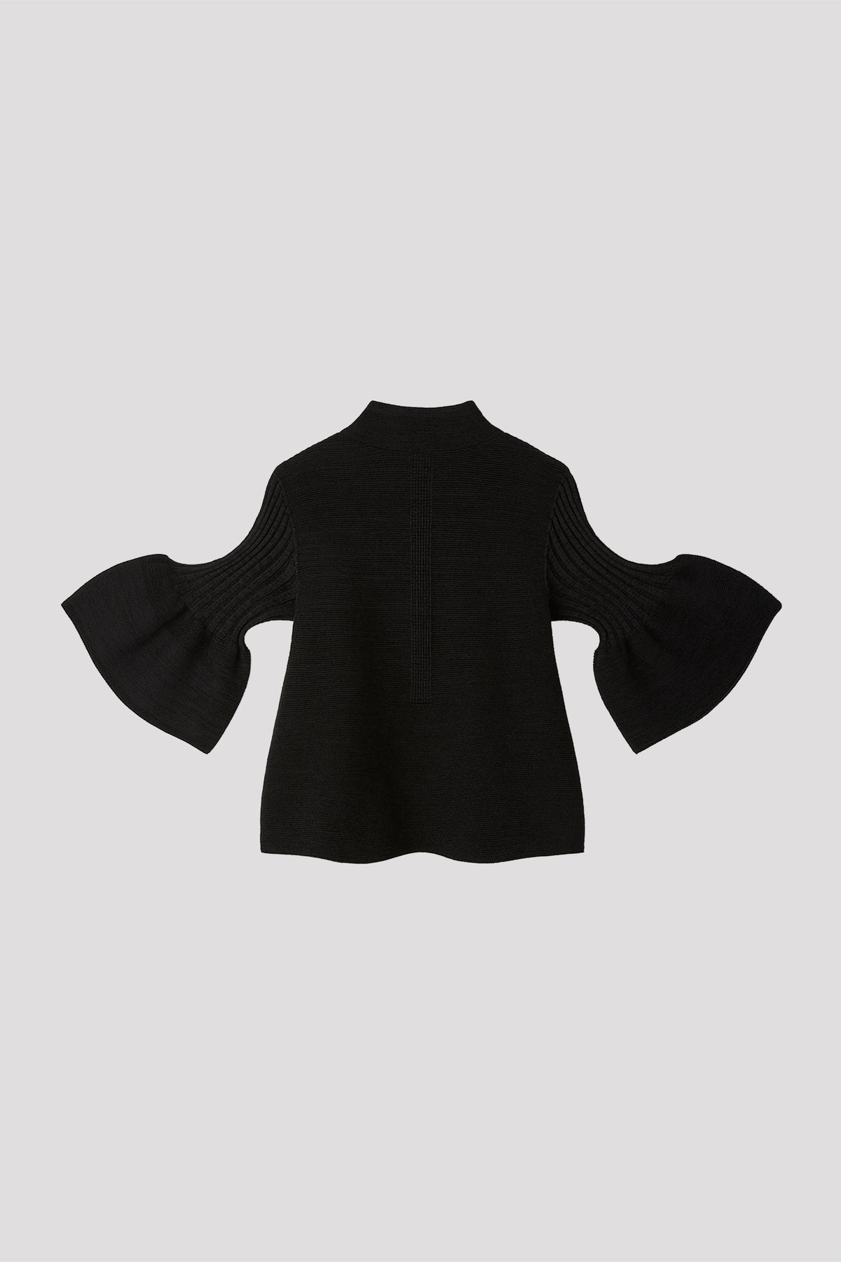 POTTERY VELVET BELL SLEEVE FLARE TOP