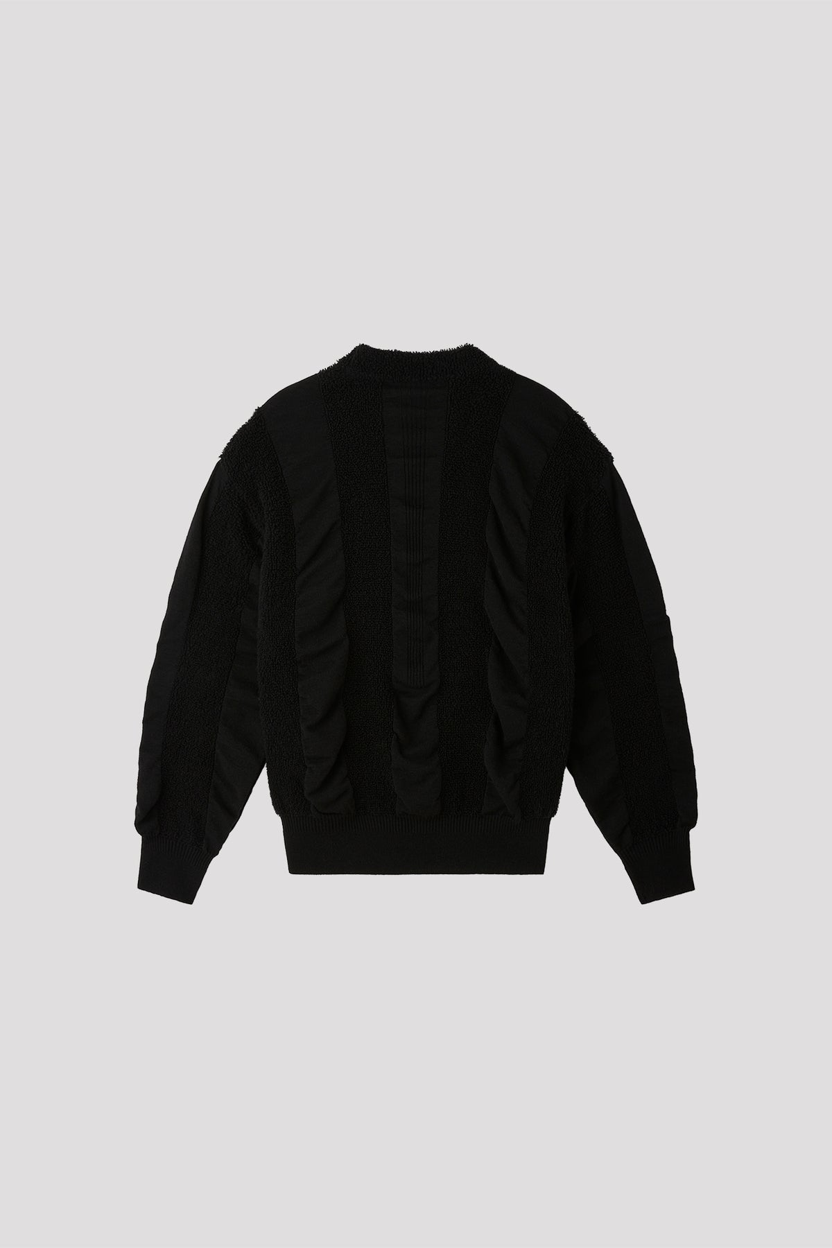 PILE STRIPE PULLOVER