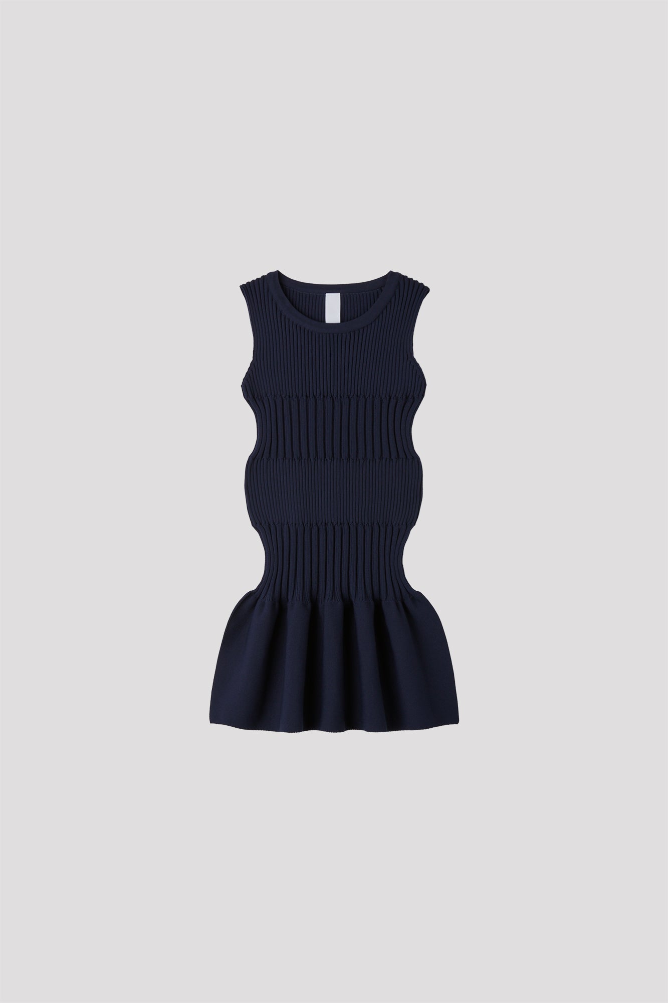 SOFT FLUTED KID SLEEVELESS DRESS