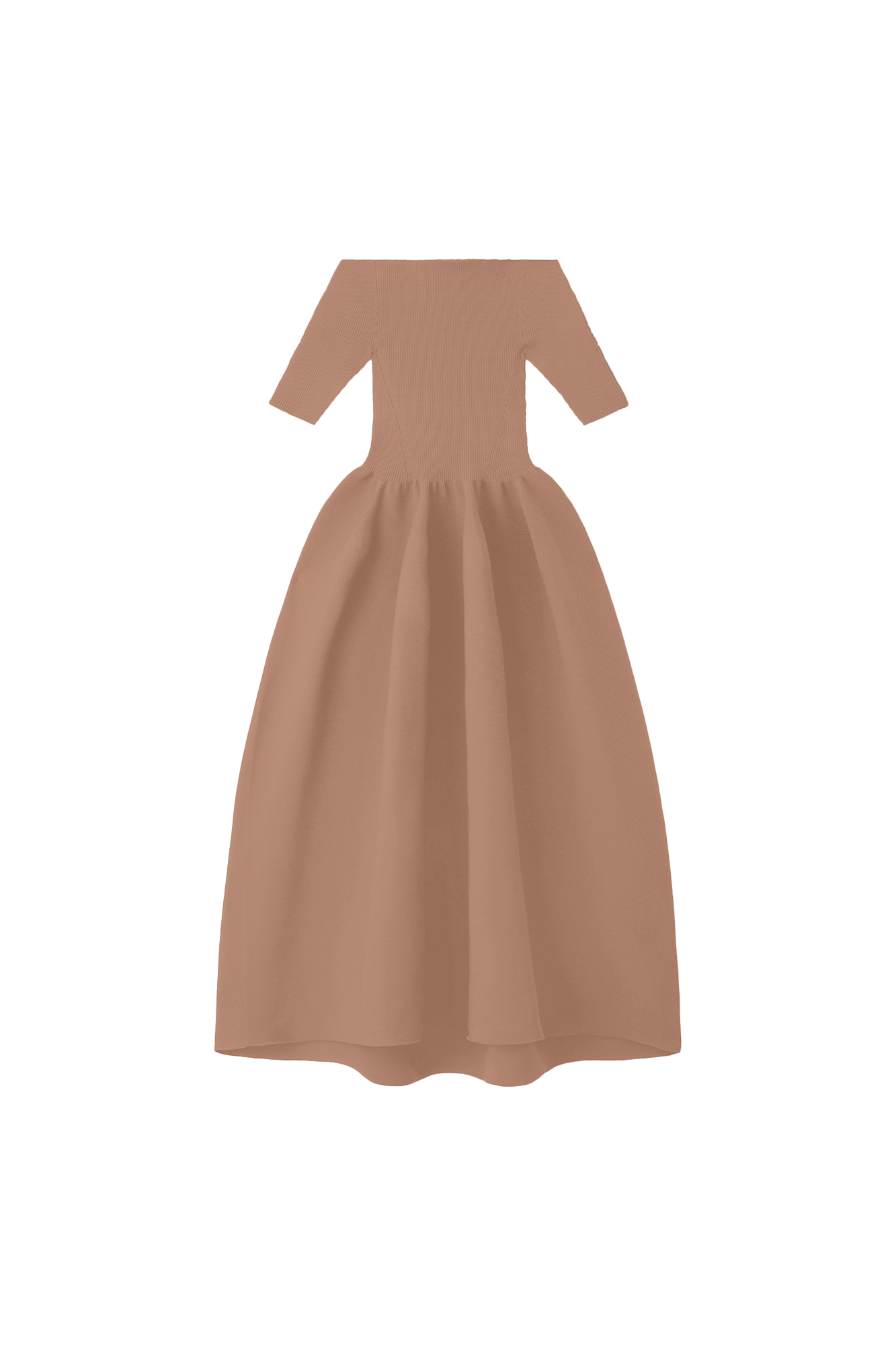 POTTERY HS OFF SHOULDER SHORT SLEEVE DRESS