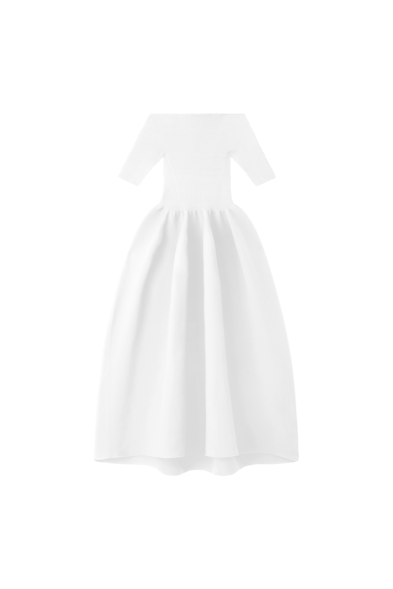 POTTERY HS OFF SHOULDER SHORT SLEEVE DRESS