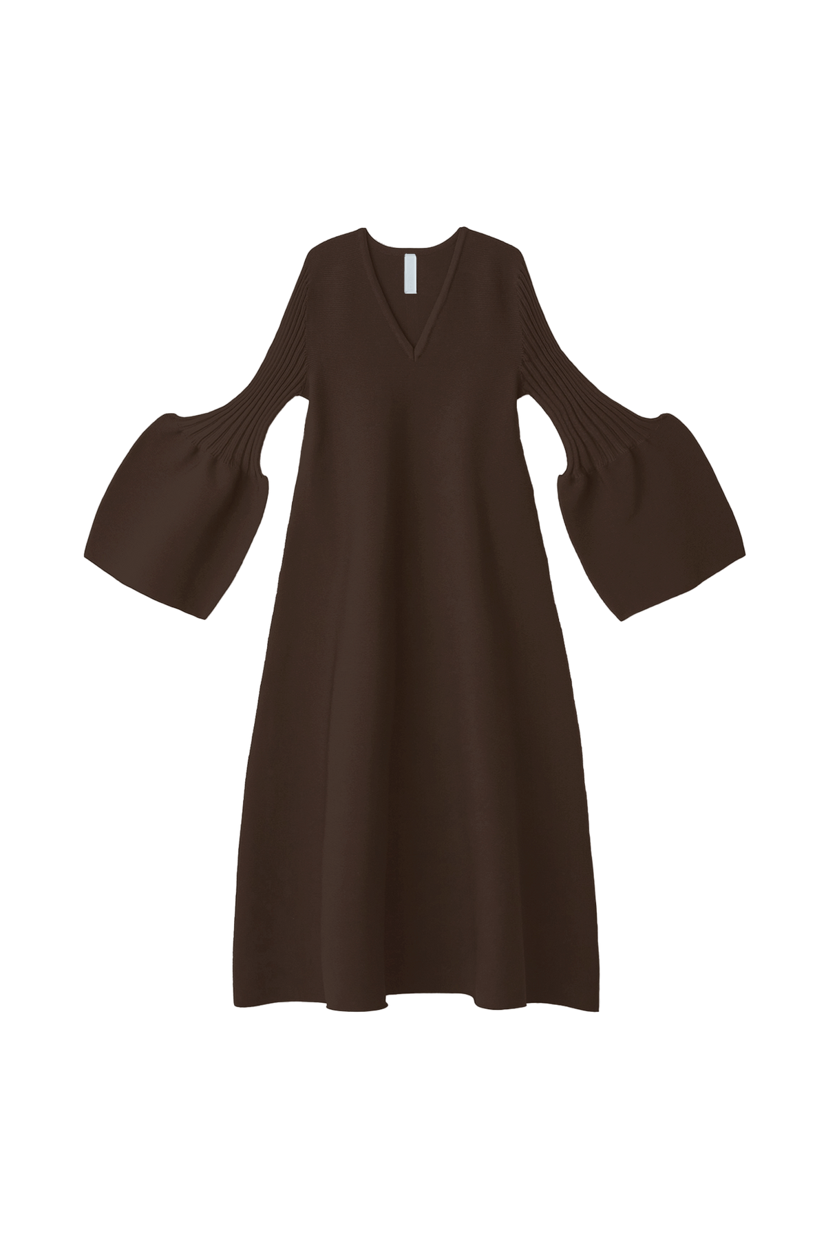 POTTERY LONG BELL SLEEVE FLARE DRESS