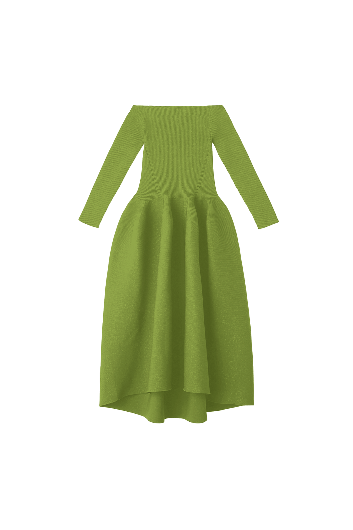 POTTERY HS OFF SHOULDER LONG SLEEVE DRESS