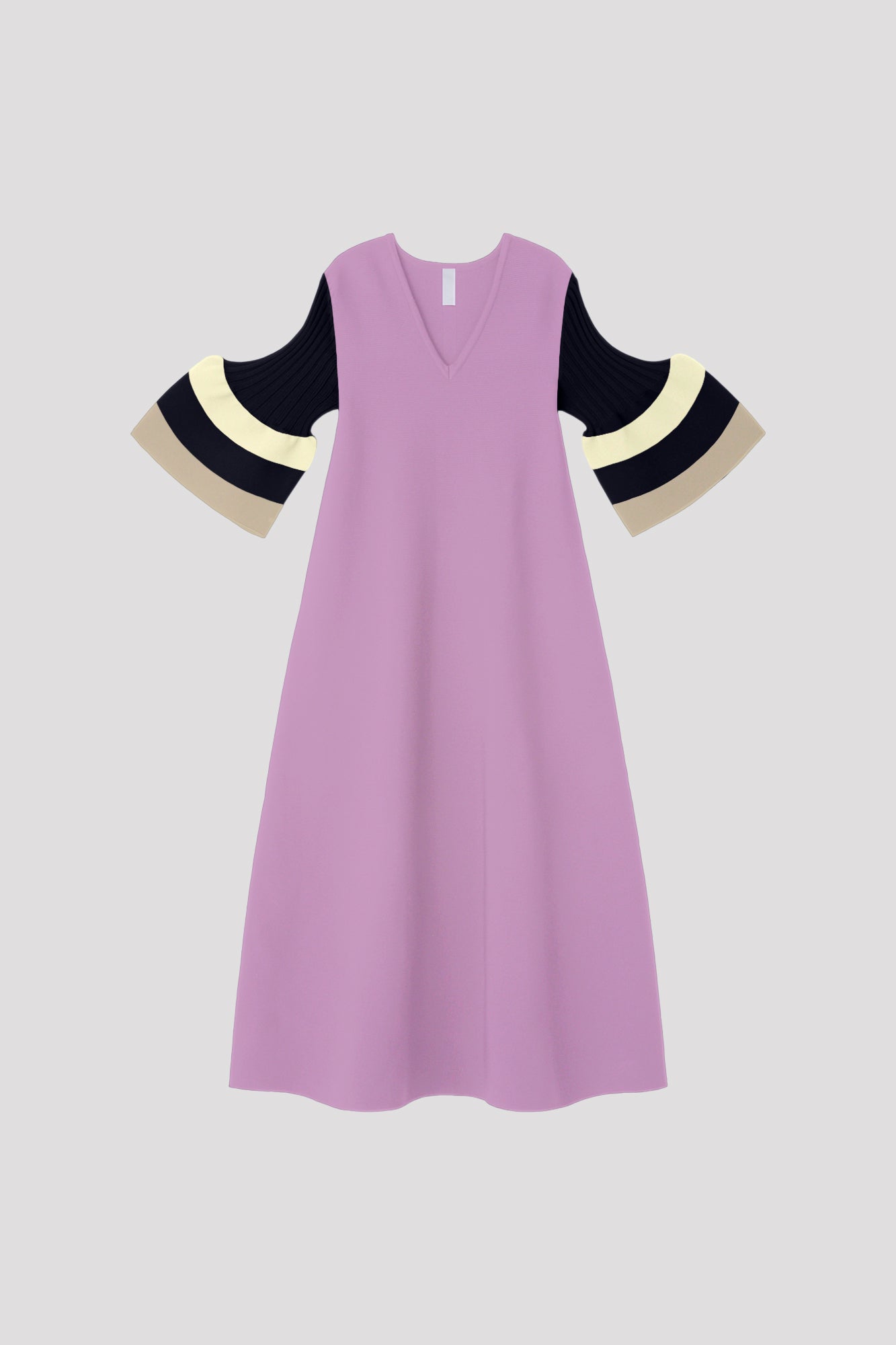 POTTERY SHORT BELL SLEEVE FLARE DRESS