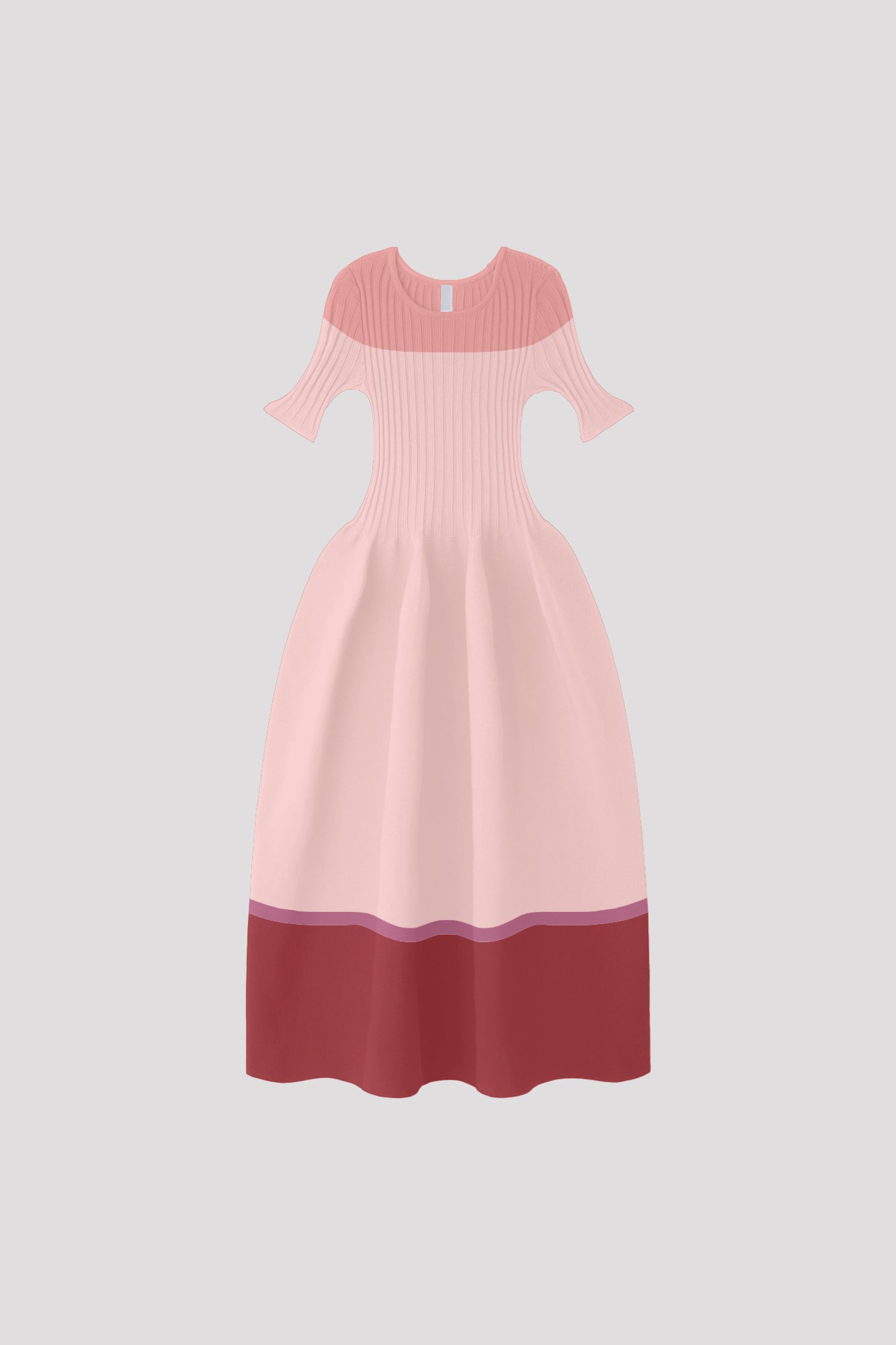 POTTERY SHORT SLEEVE DRESS