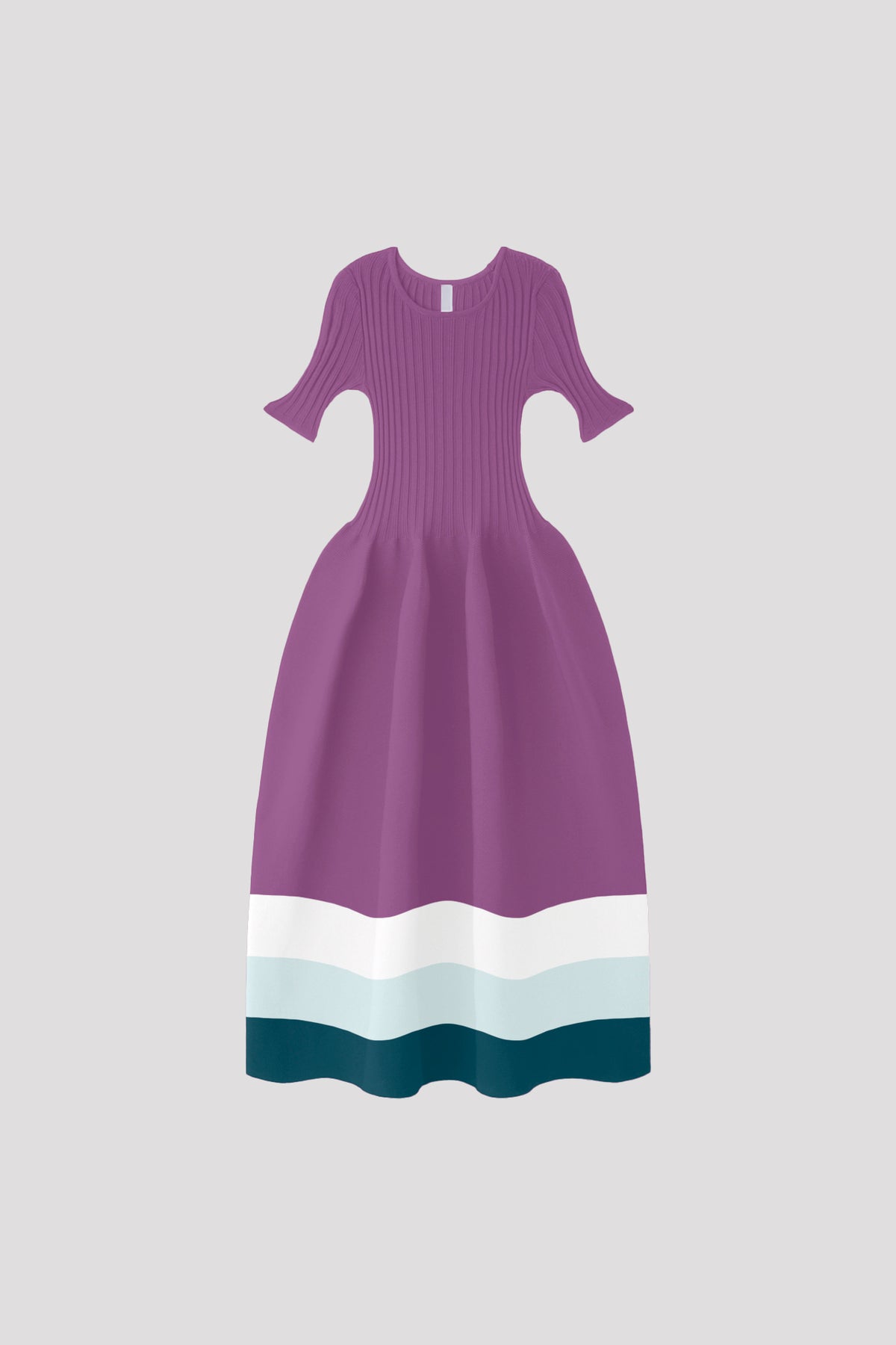 POTTERY SHORT SLEEVE DRESS