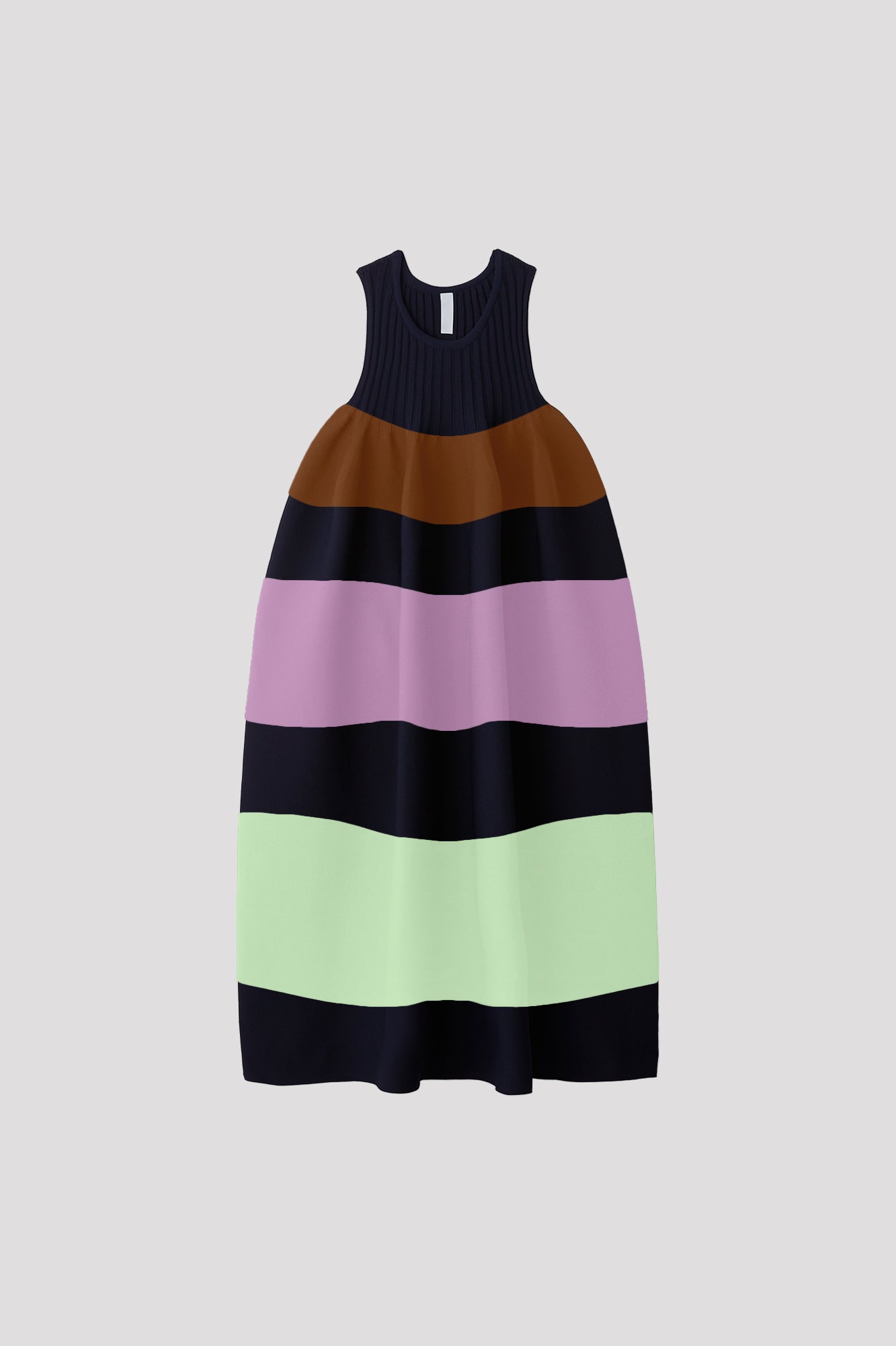 POTTERY SLEEVELESS BUST FLARE DRESS