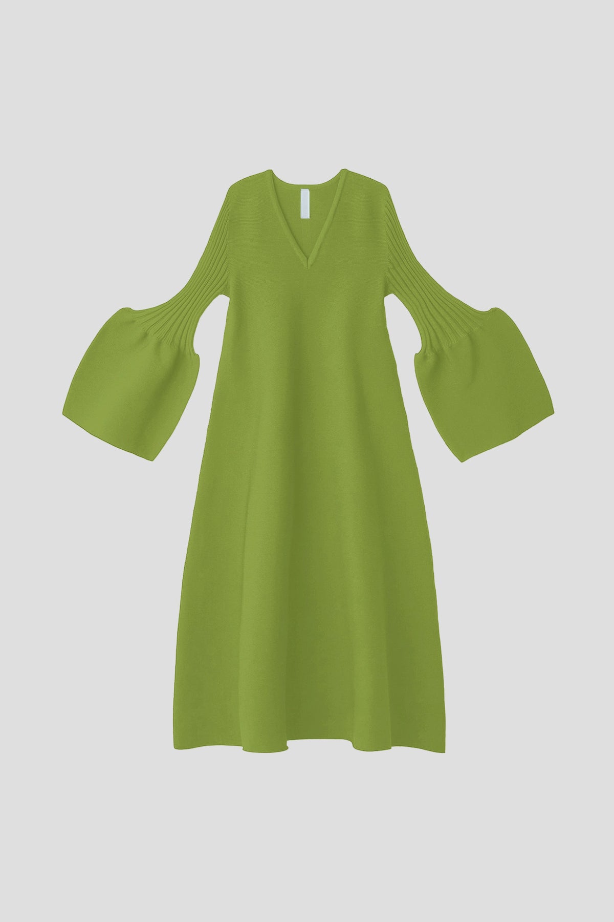 POTTERY LONG BELL SLEEVE FLARE DRESS