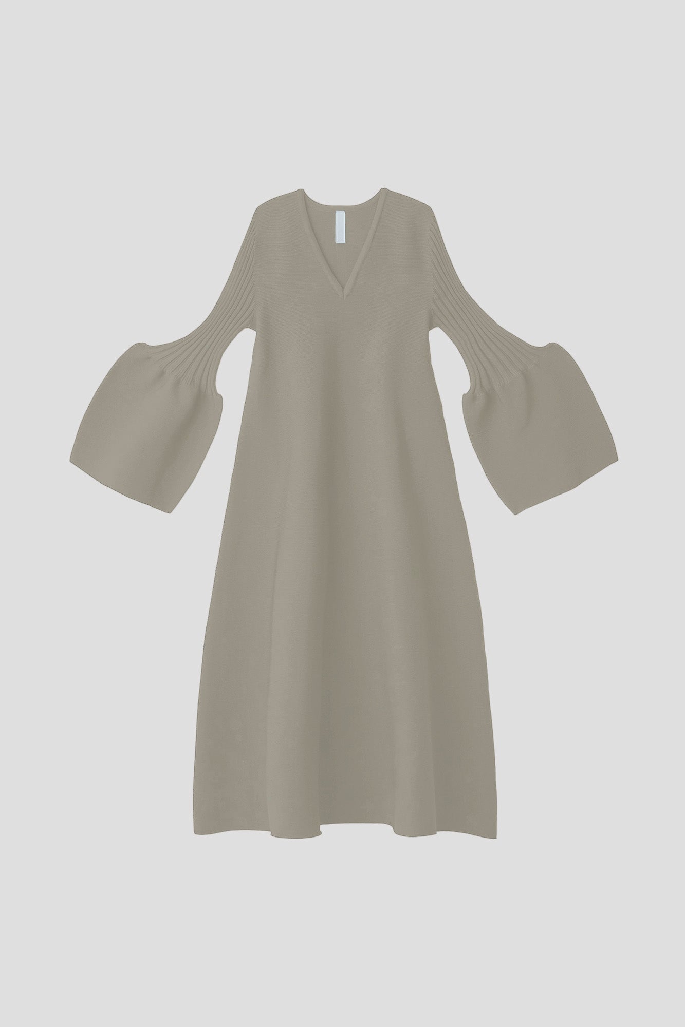 POTTERY LONG BELL SLEEVE FLARE DRESS
