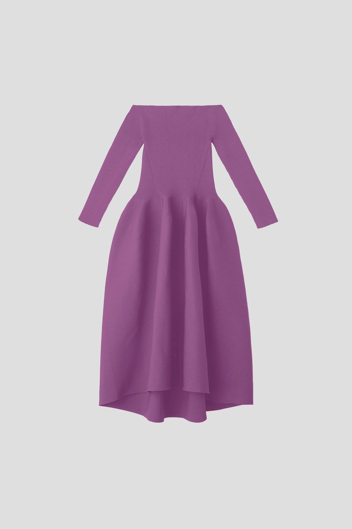 POTTERY HS OFF SHOULDER LONG SLEEVE DRESS