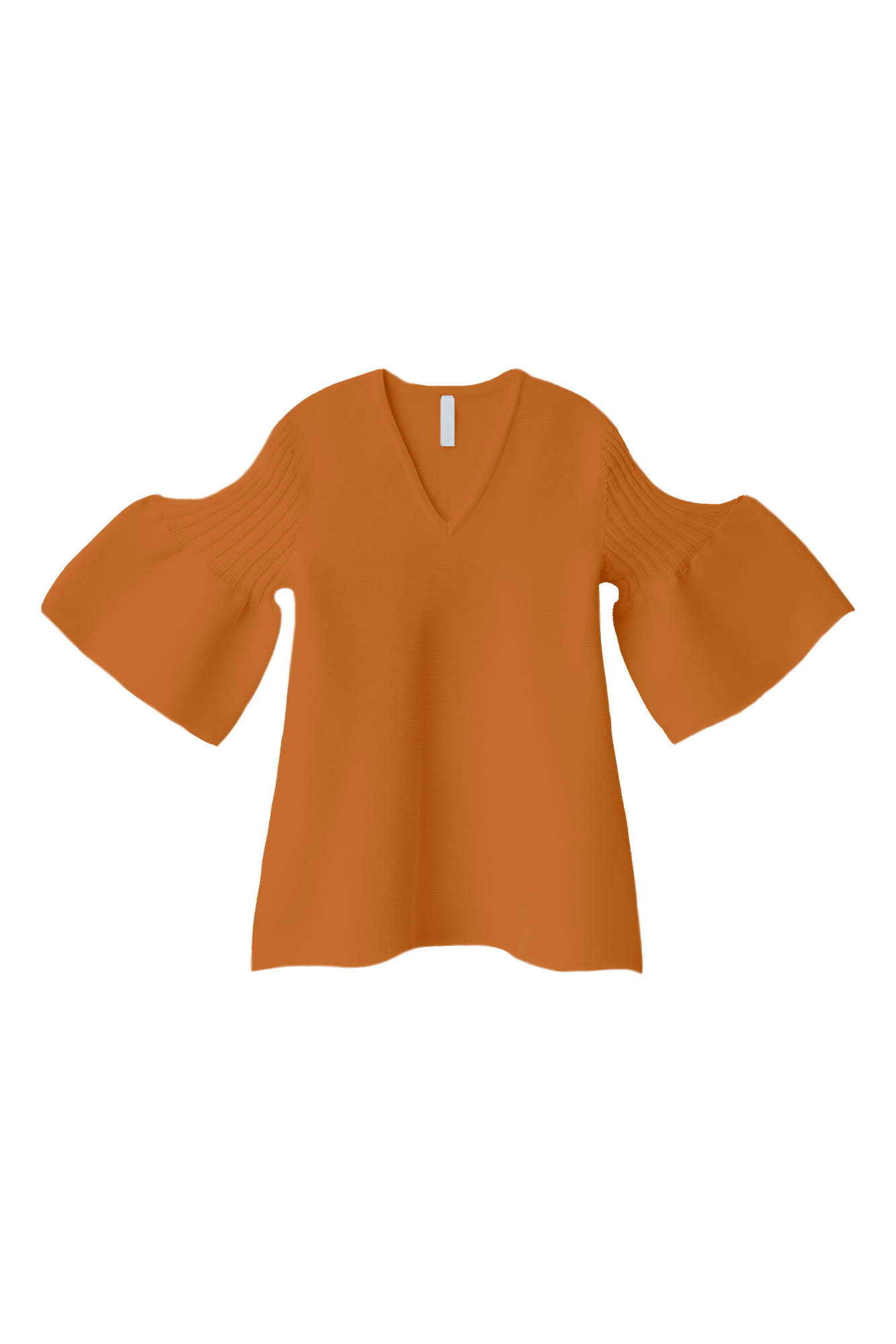 POTTERY SHORT BELL SLEEVE FLARE TOP