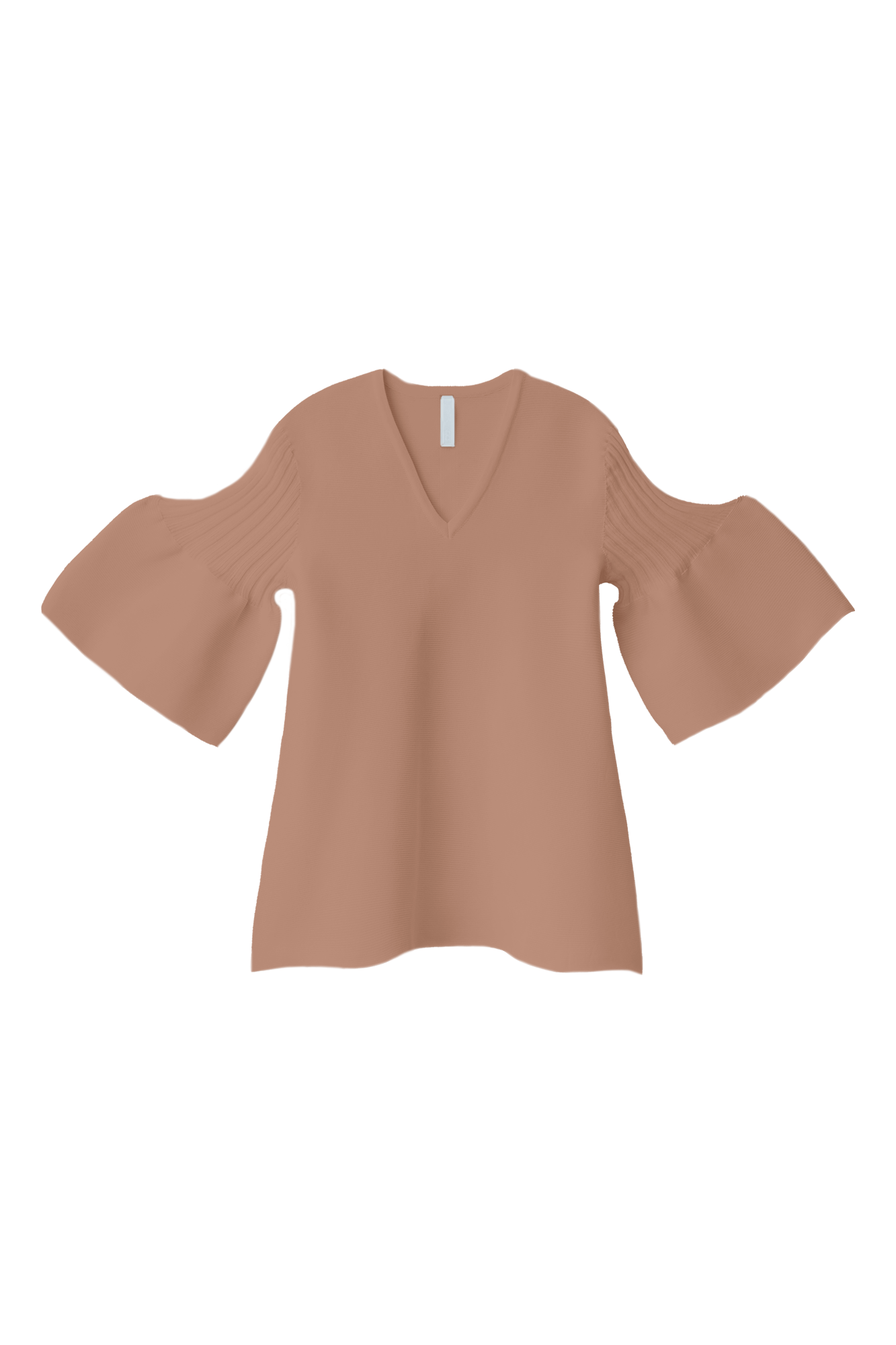 POTTERY SHORT BELL SLEEVE FLARE TOP