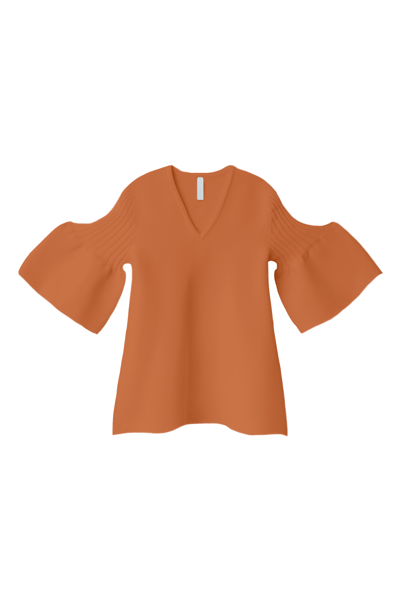 POTTERY SHORT BELL SLEEVE FLARE TOP