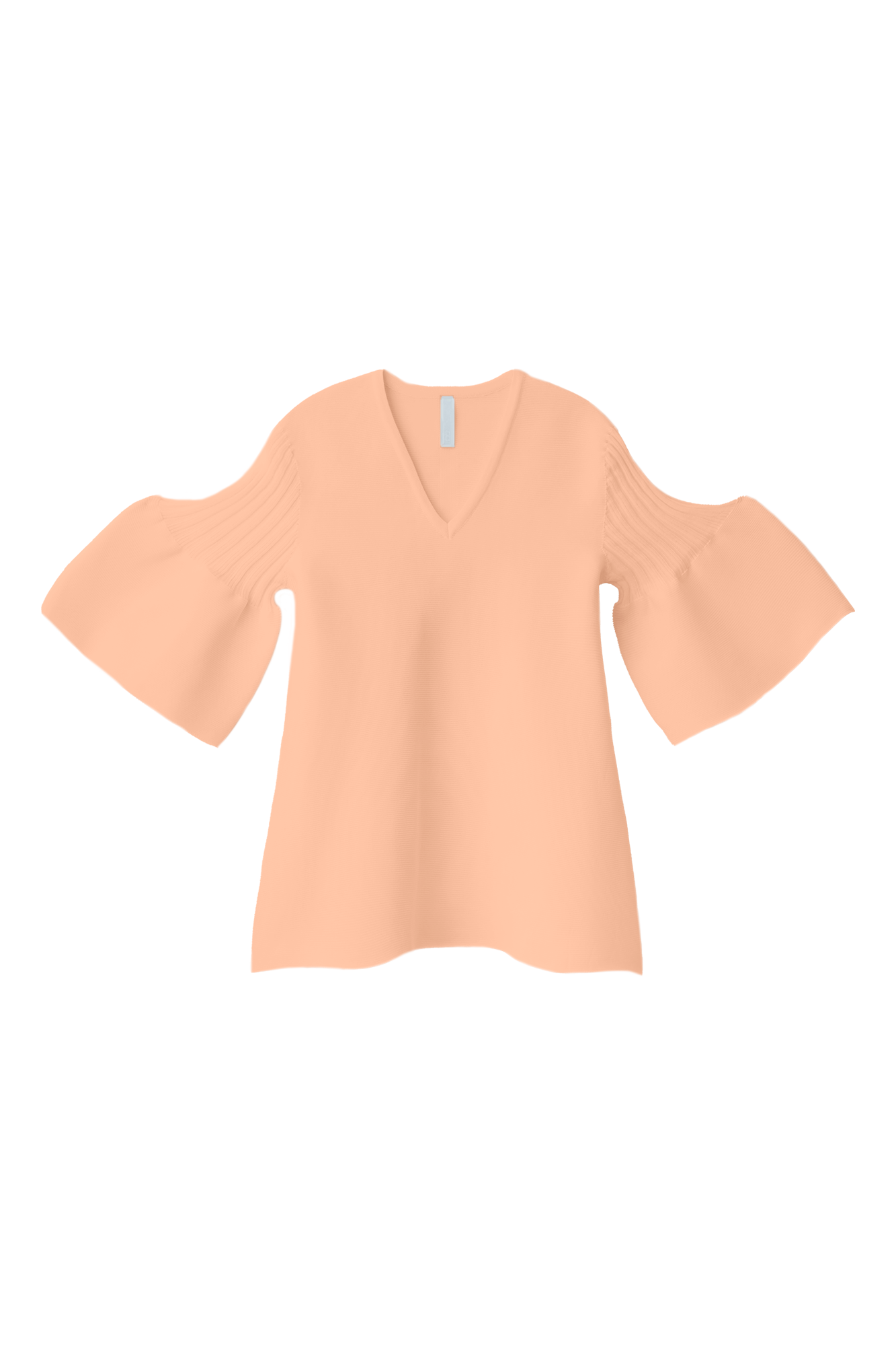 POTTERY SHORT BELL SLEEVE FLARE TOP