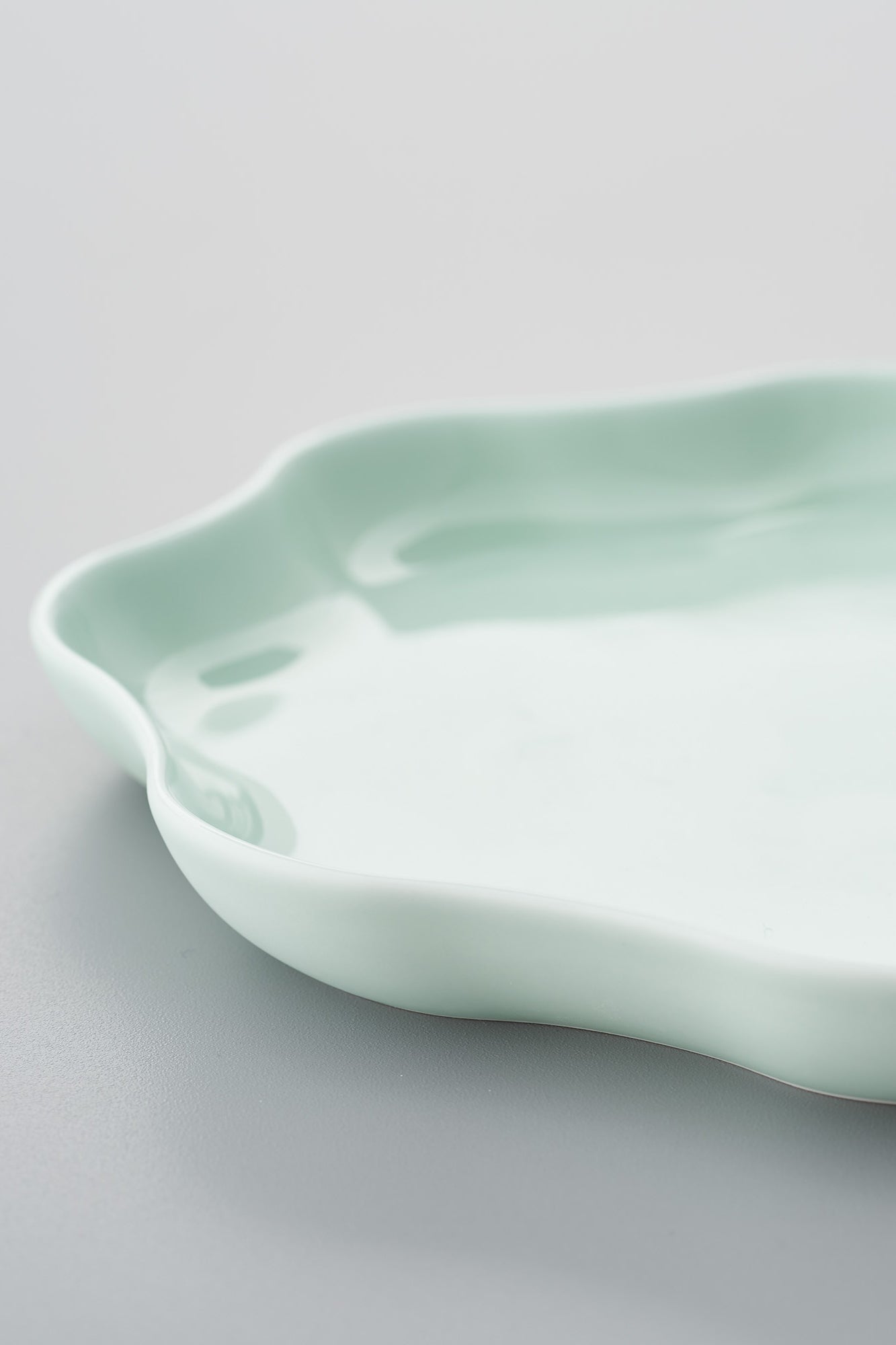PORCELAIN POTTERY PLATE MEDIUM