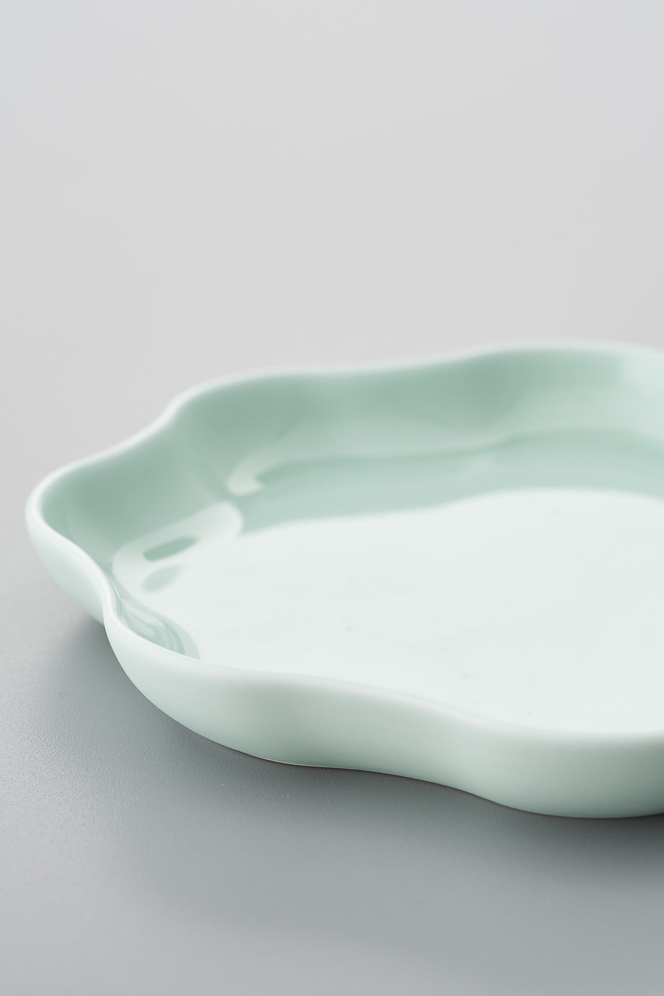 PORCELAIN POTTERY PLATE SMALL