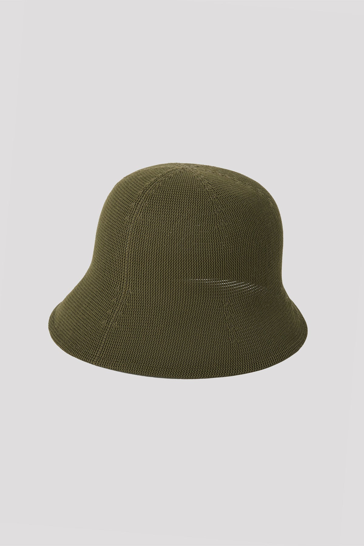MESH KNIT ASYMMETRIC HAT