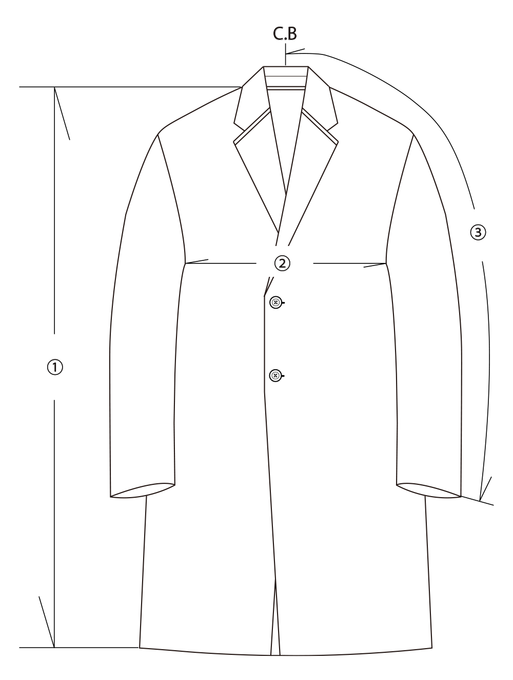 MILAN RIB CHESTER COAT